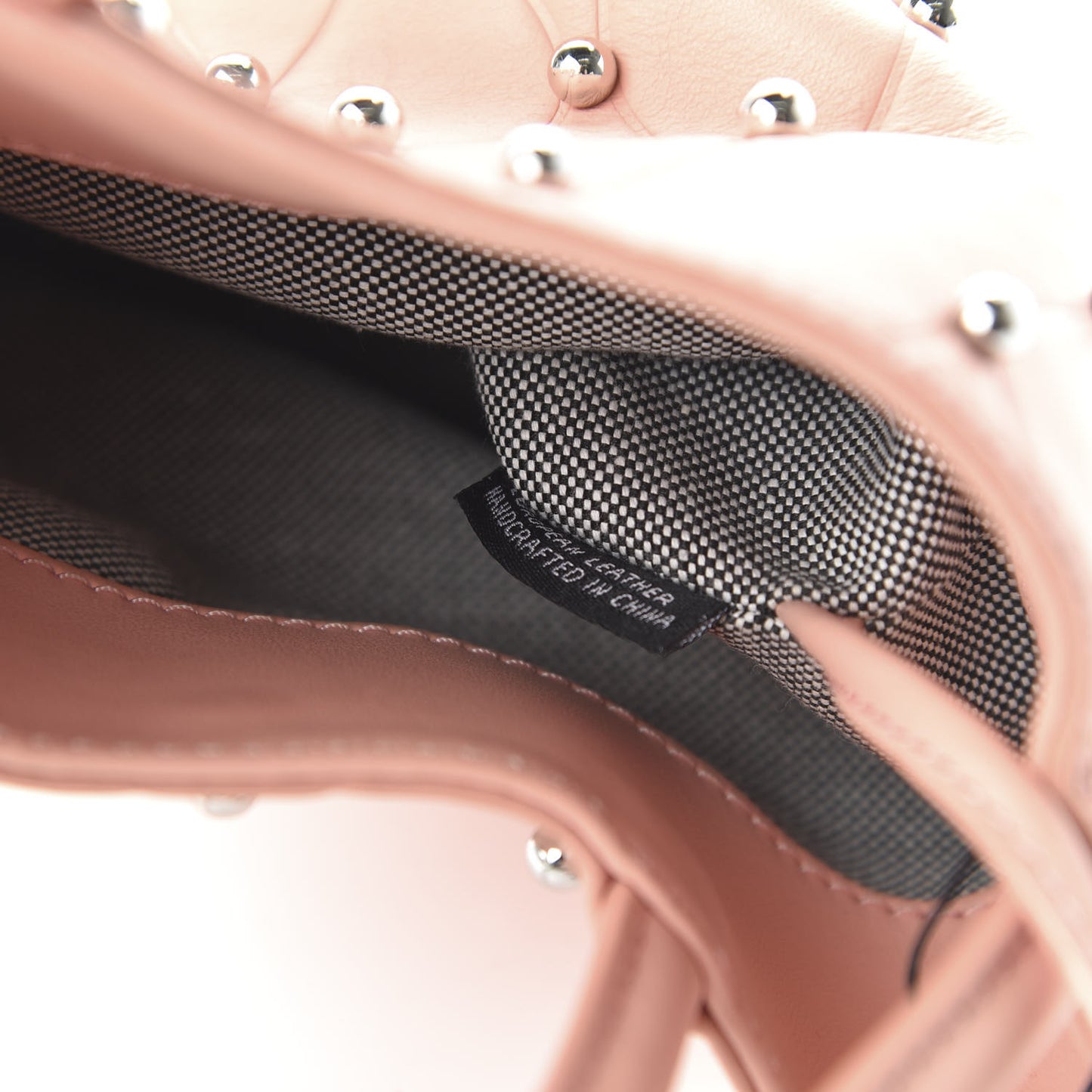 Calfskin Mini Roxy Bucket Bag Pink