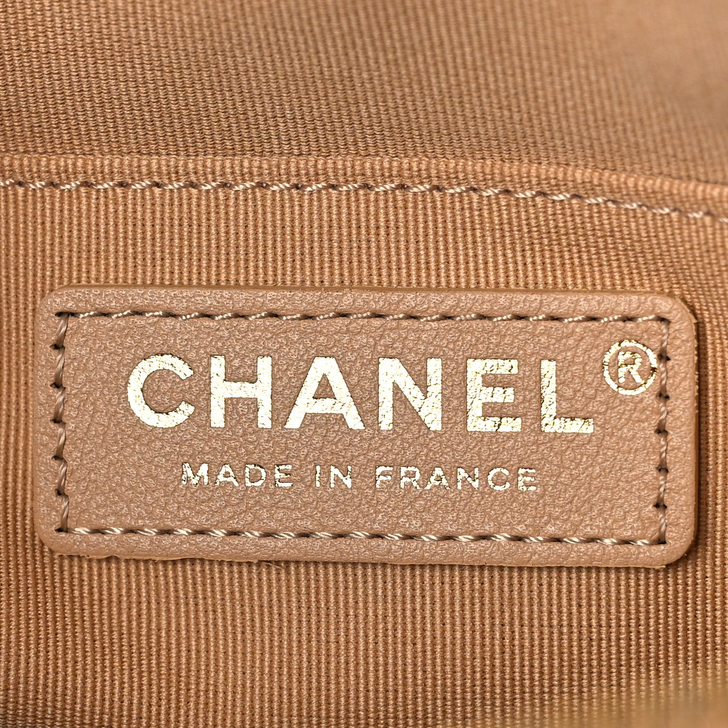 Chanel Calfskin Quilted Small Camera Case Beige 6 of 9