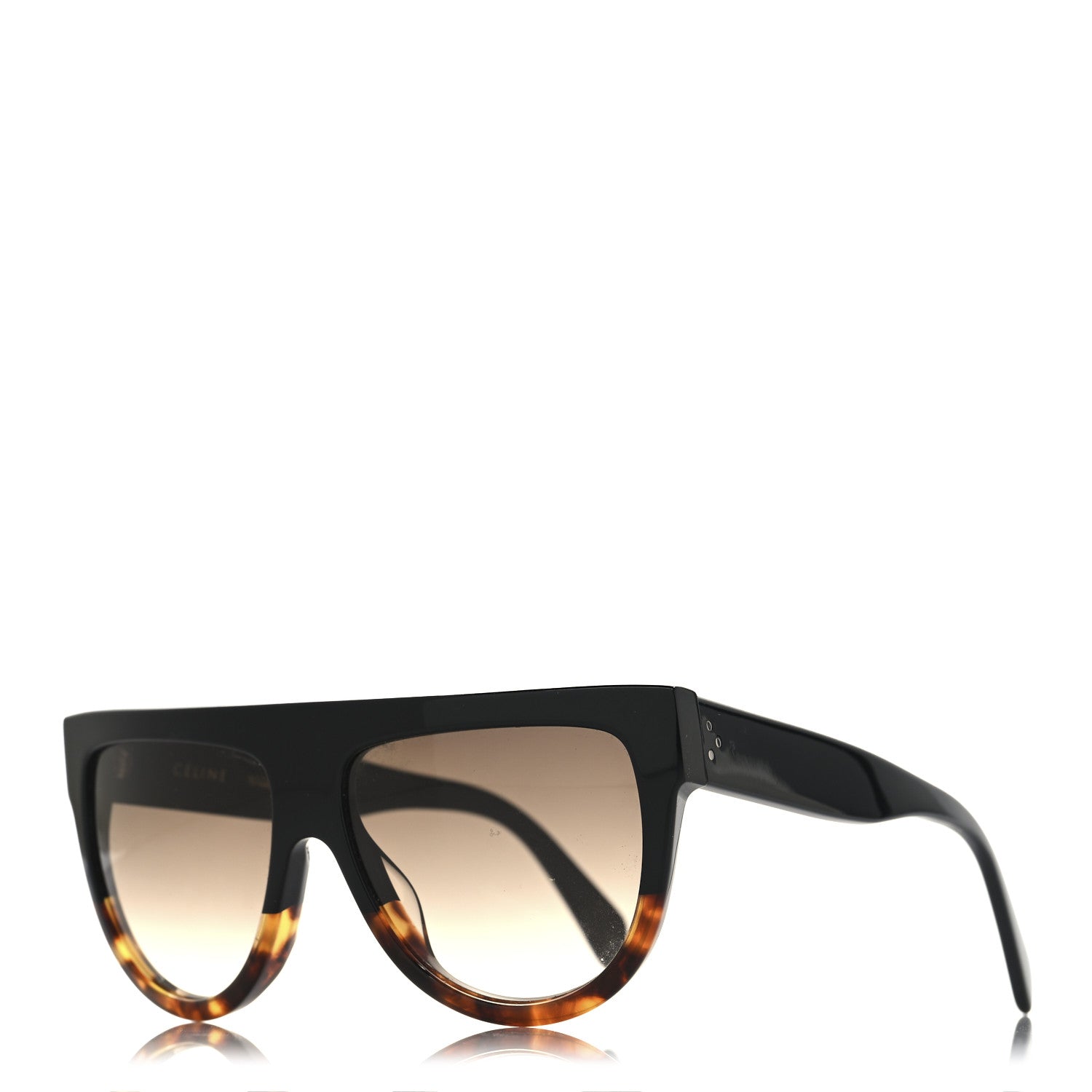 Celine Shadow Sunglasses CL 41026/S Black Havana 1738660