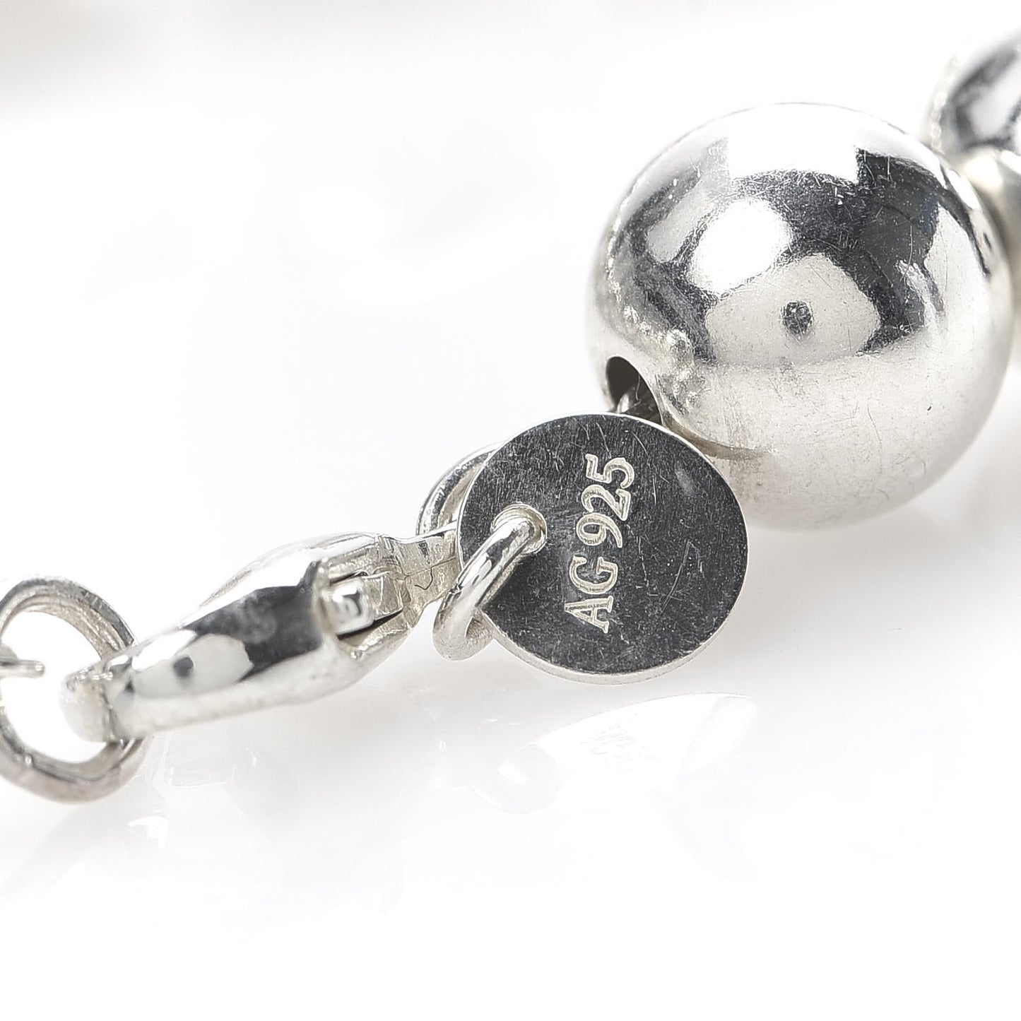 Sterling Silver 10mm HardWear Ball Bracelet