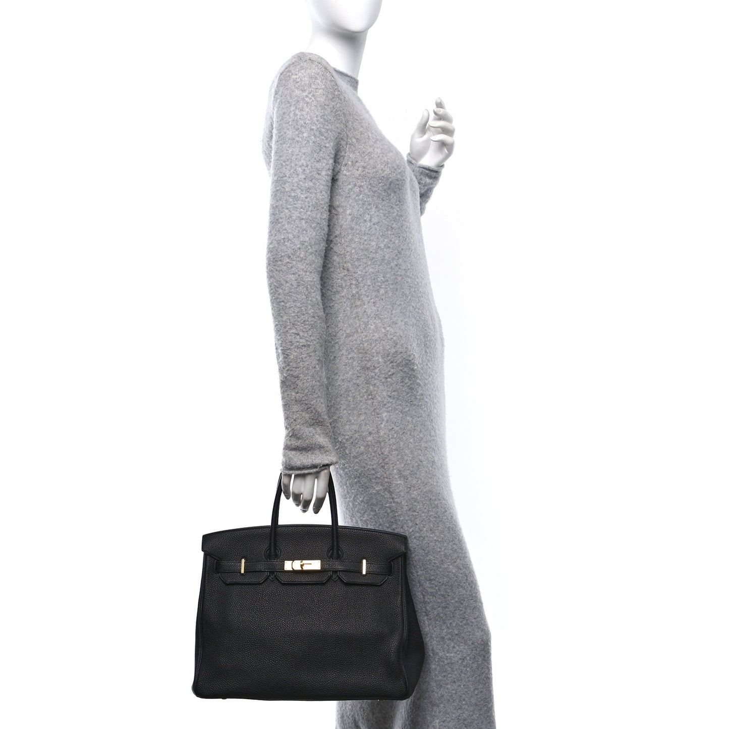 Togo Birkin 35 Black