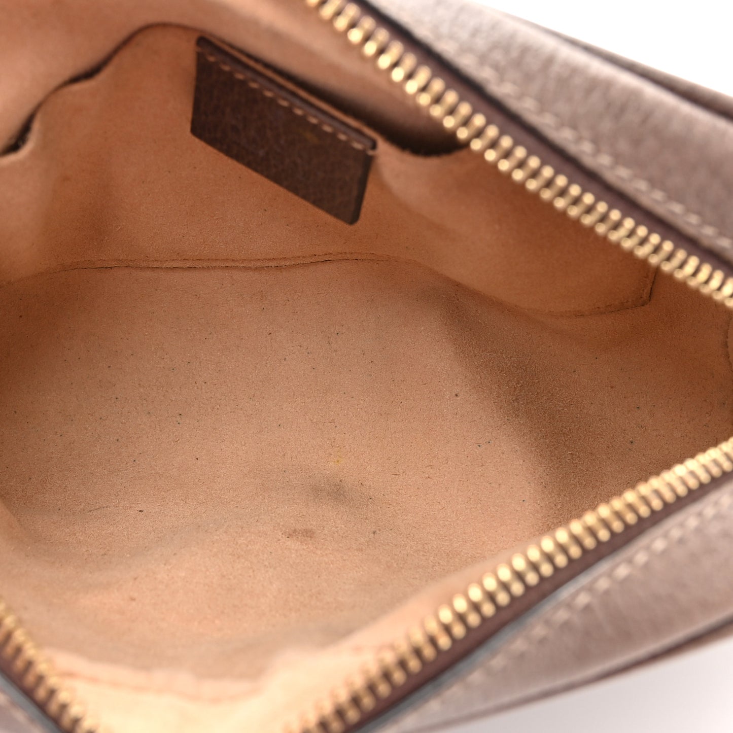 GG Supreme Monogram Web Mini Ophidia Shoulder Bag Brown