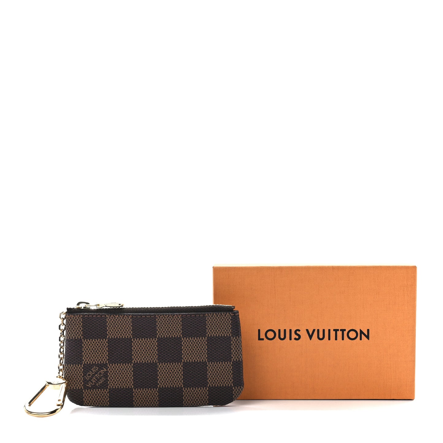 Damier Ebene Key Pouch