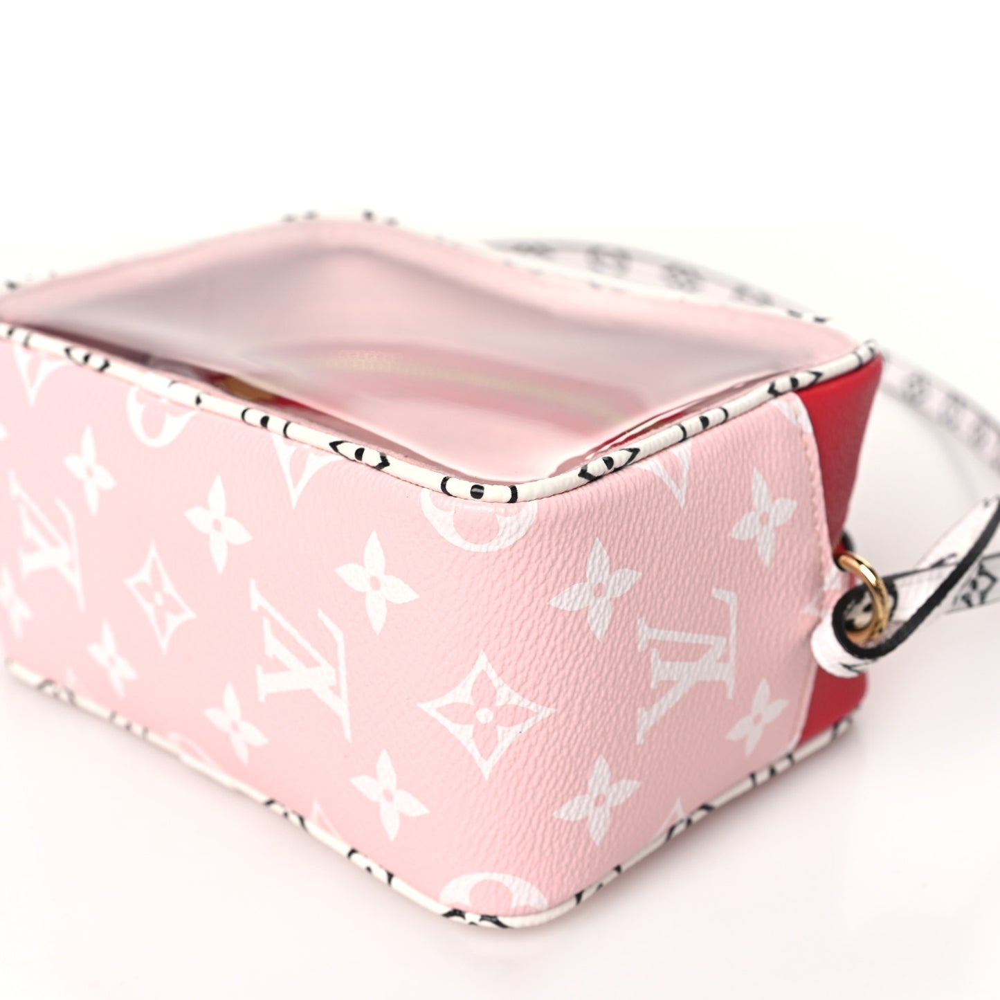 Monogram Giant Beach Pouch Rouge