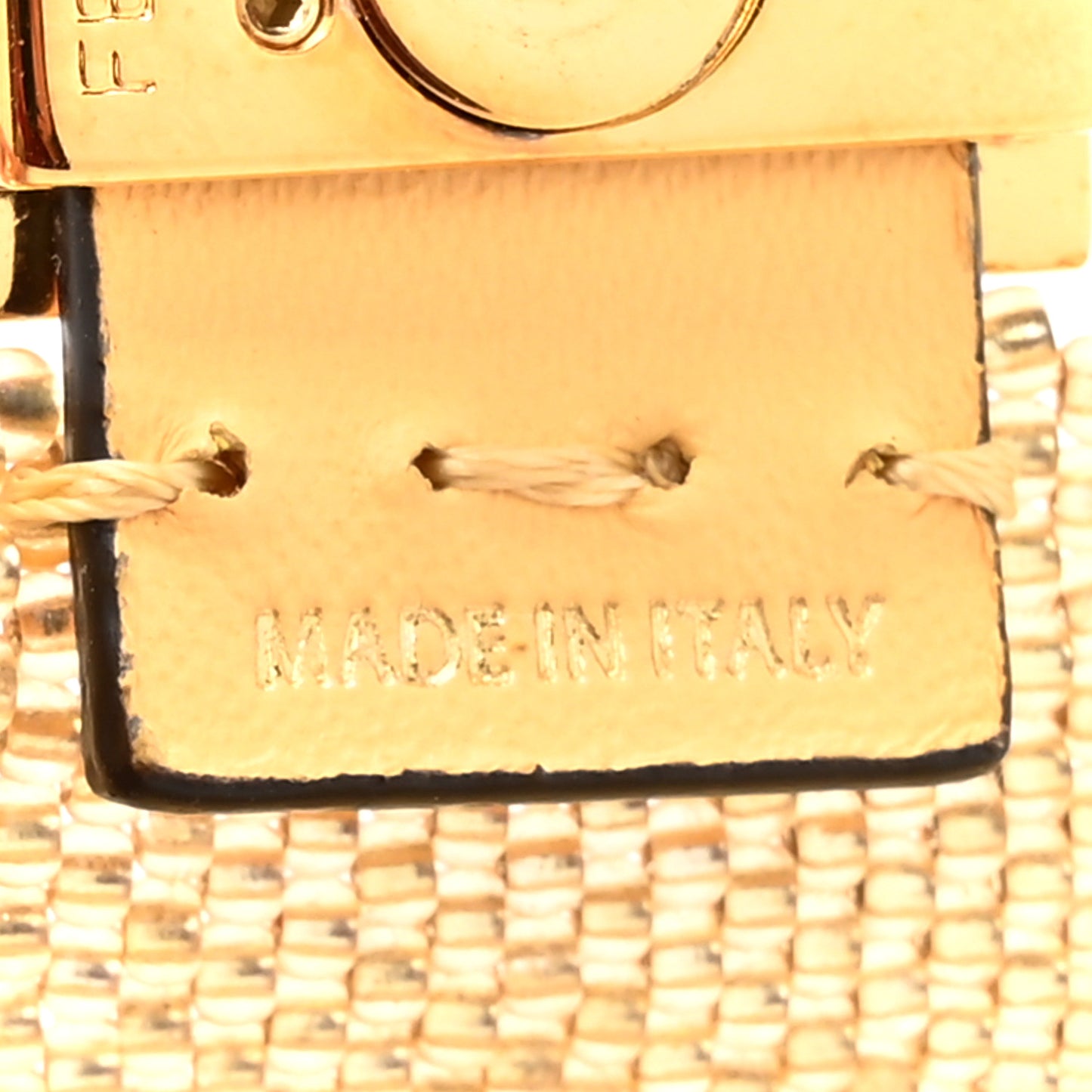 Glass Vitello King Beaded Mini Pico Baguette Charm Semolino