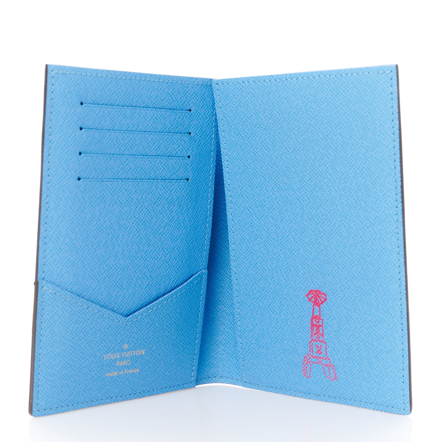Monogram 2021 Christmas Animation China Passport Cover Myosotis Blue