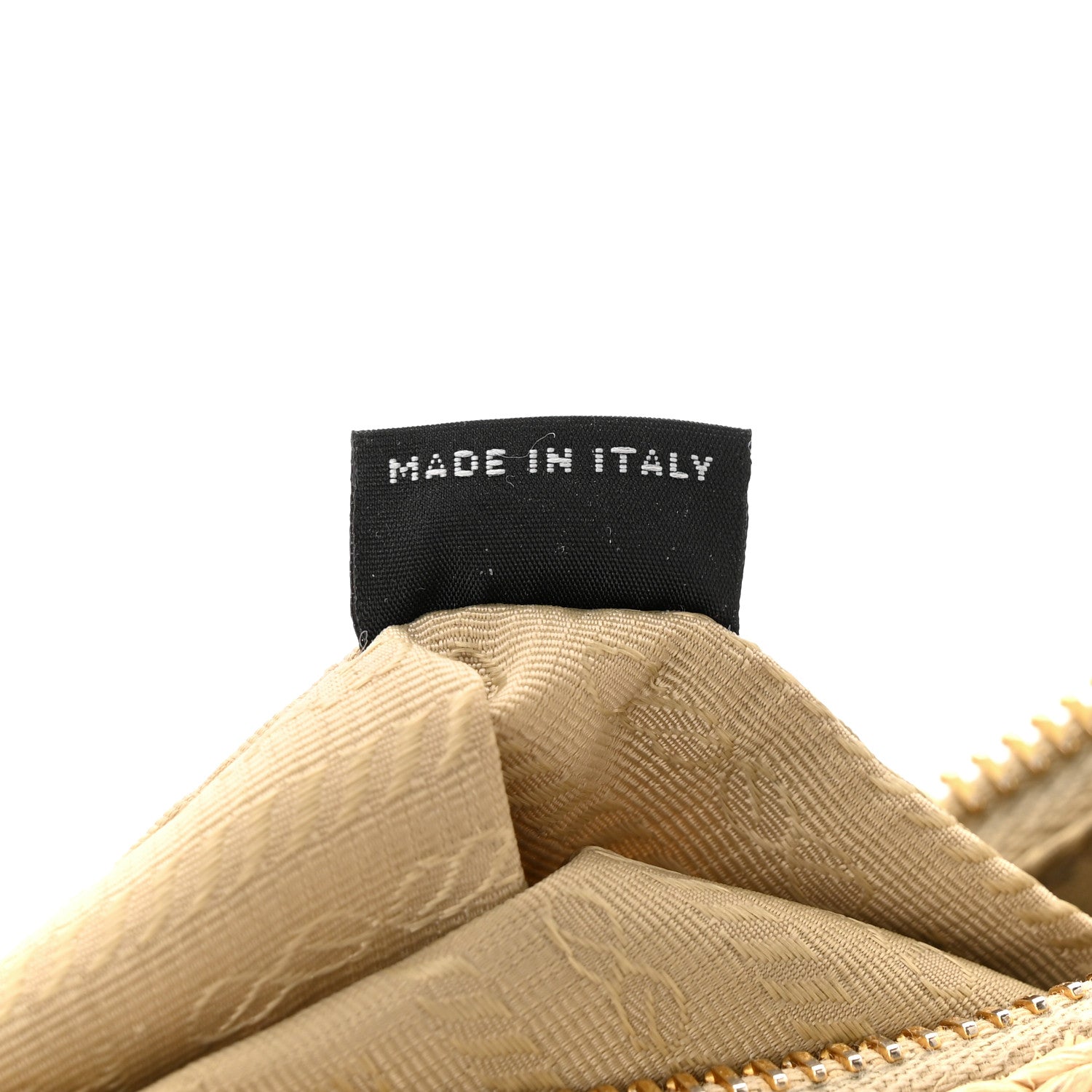 Prada Yarn Raffia Effect Crochet Re-Edition 2005 Shoulder Bag Naturale 7 of 11