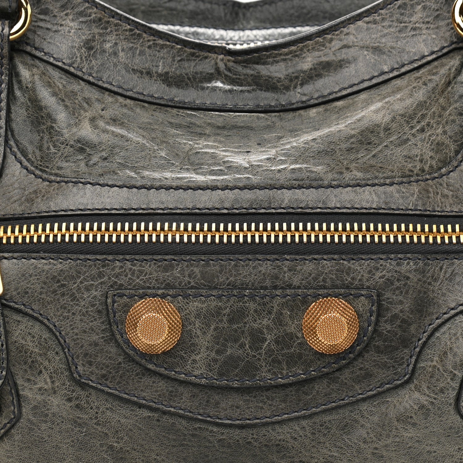 Balenciaga Agneau Giant 21 Gold Hardware City Anthracite 7 of 16