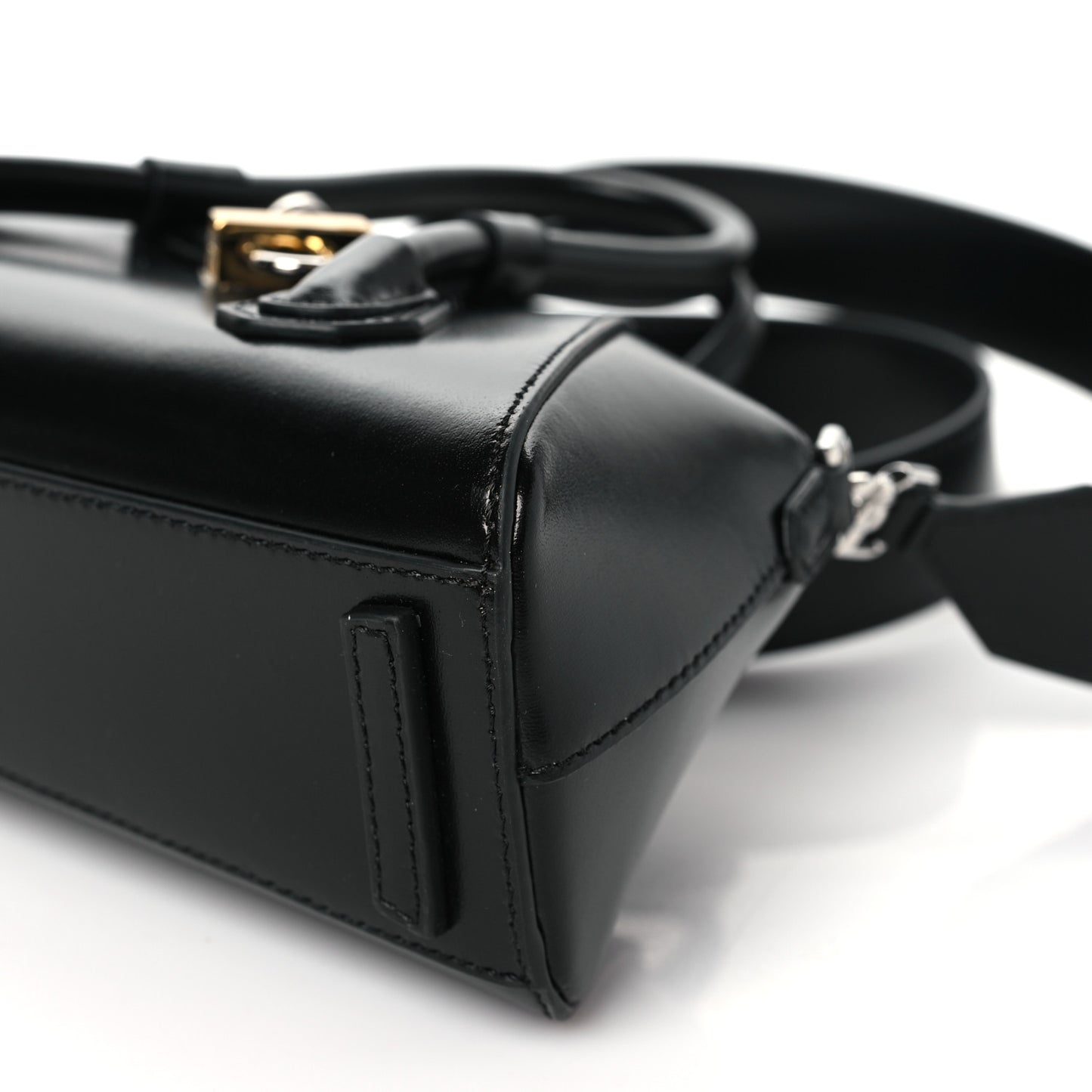Box Calfskin Mini Antigona Stretch Black