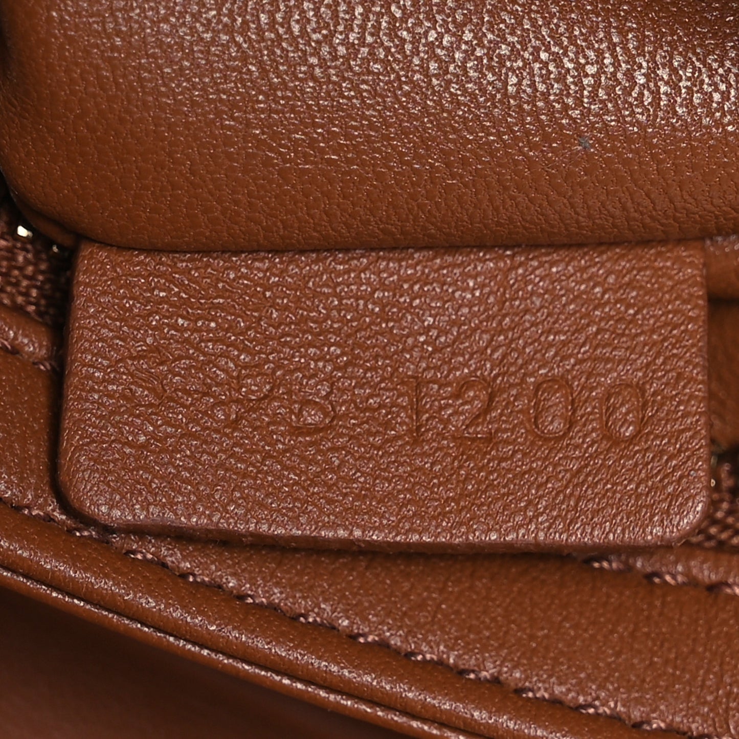 Calfskin Triomphe Canvas Medium Triomphe Tan