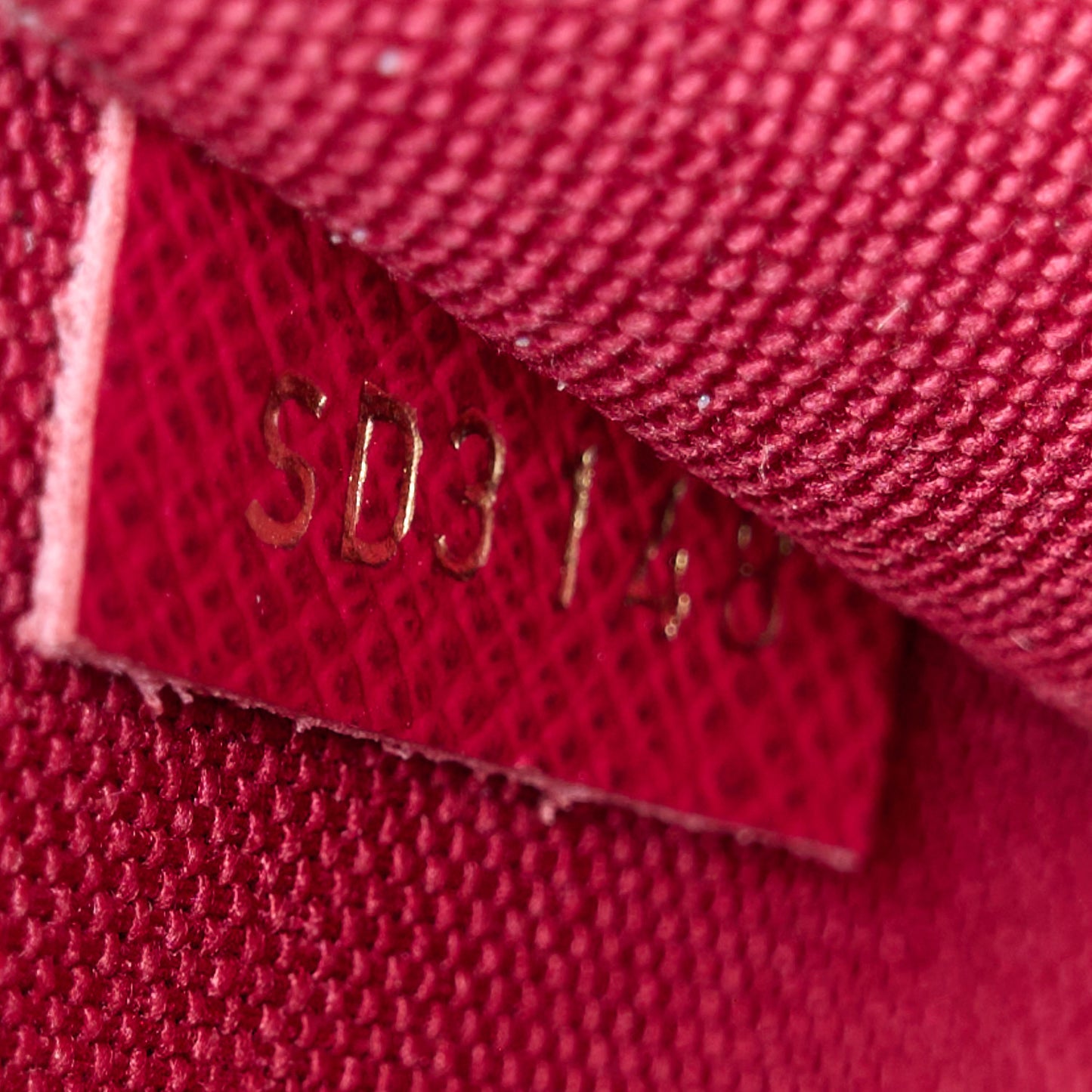 Monogram Pochette Felicie Chain Wallet Fuchsia