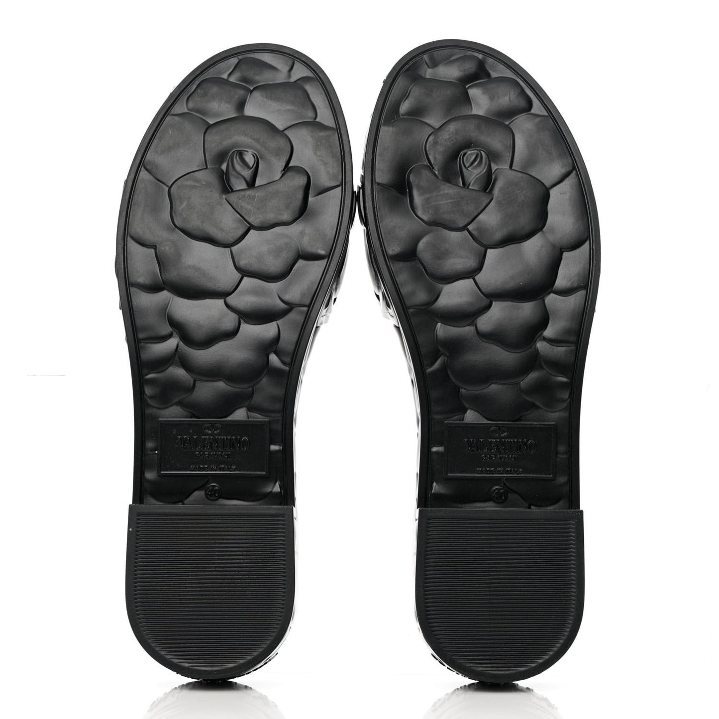Rubber Atelier 03 Rose Edition 25/40mm Platform Slide Sandals 40 Black