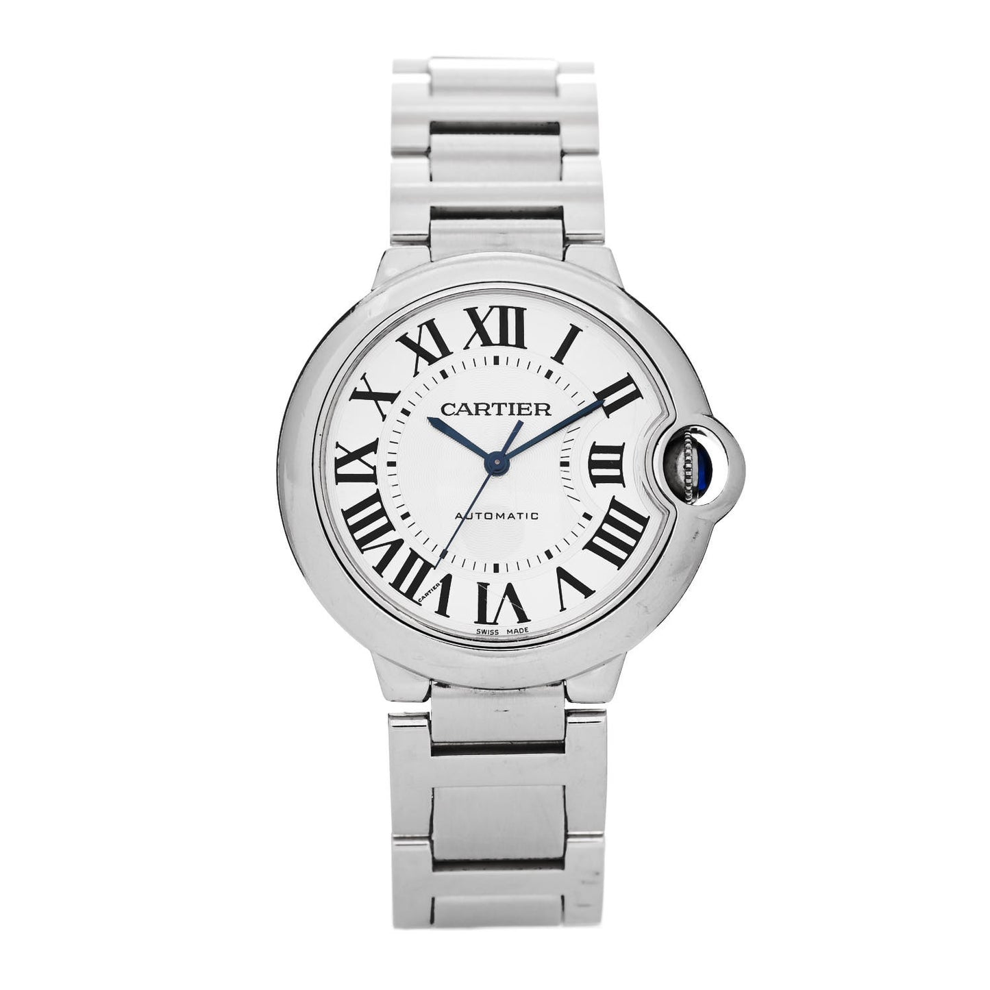 Stainless Steel 36mm Ballon Bleu De Cartier Automatic Watch
