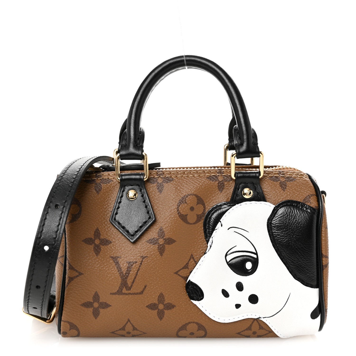 Louis Vuitton Reverse Monogram Dog Animation Nano Speedy 1654901