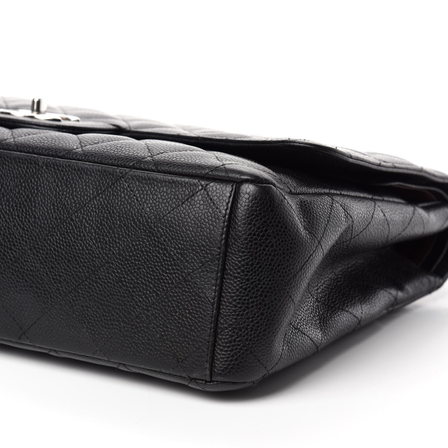 Chanel Caviar Quilted Maxi Double Flap Black 8 of 13