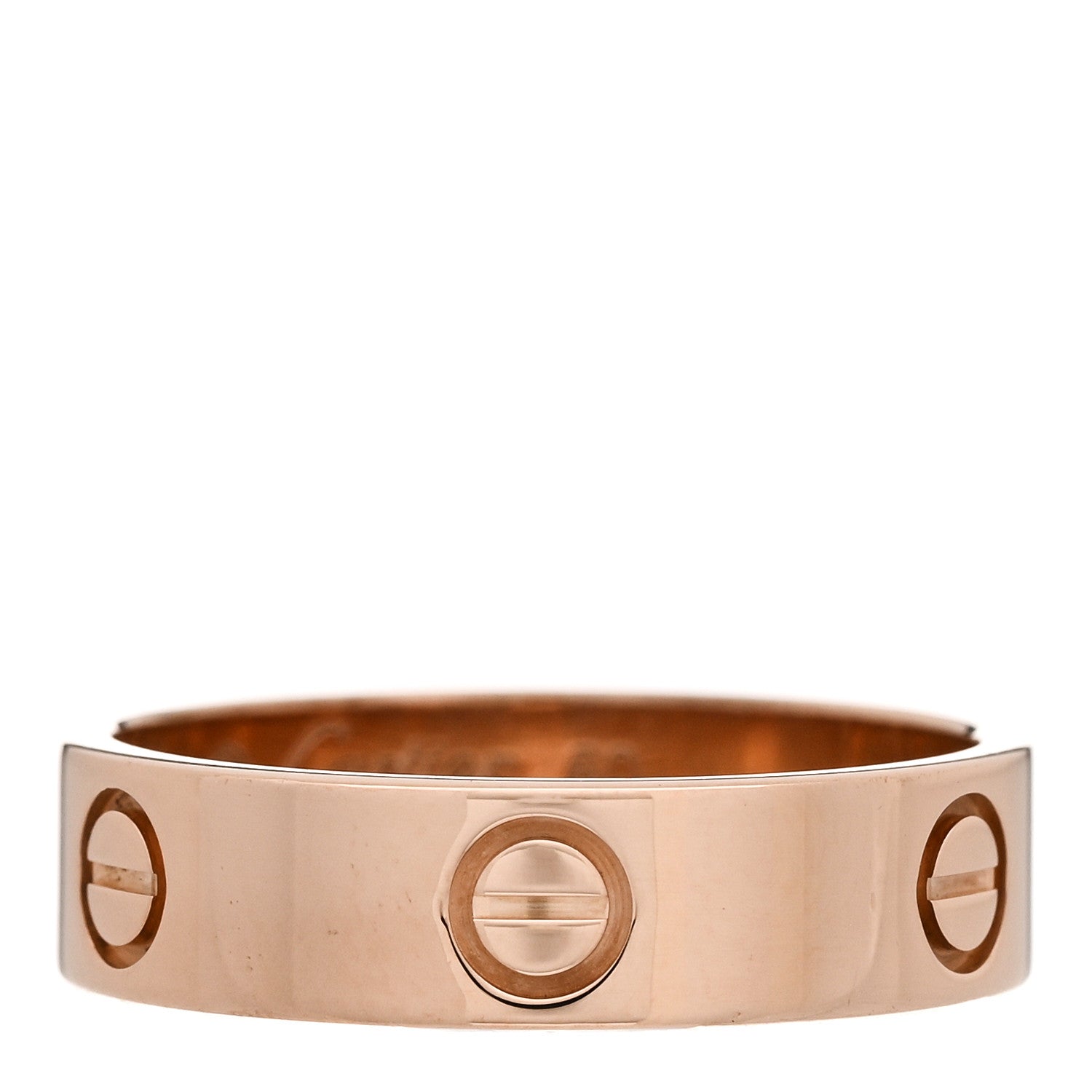Cartier 18K Pink Gold 5.5mm LOVE Ring 60 9.25 1 of 4