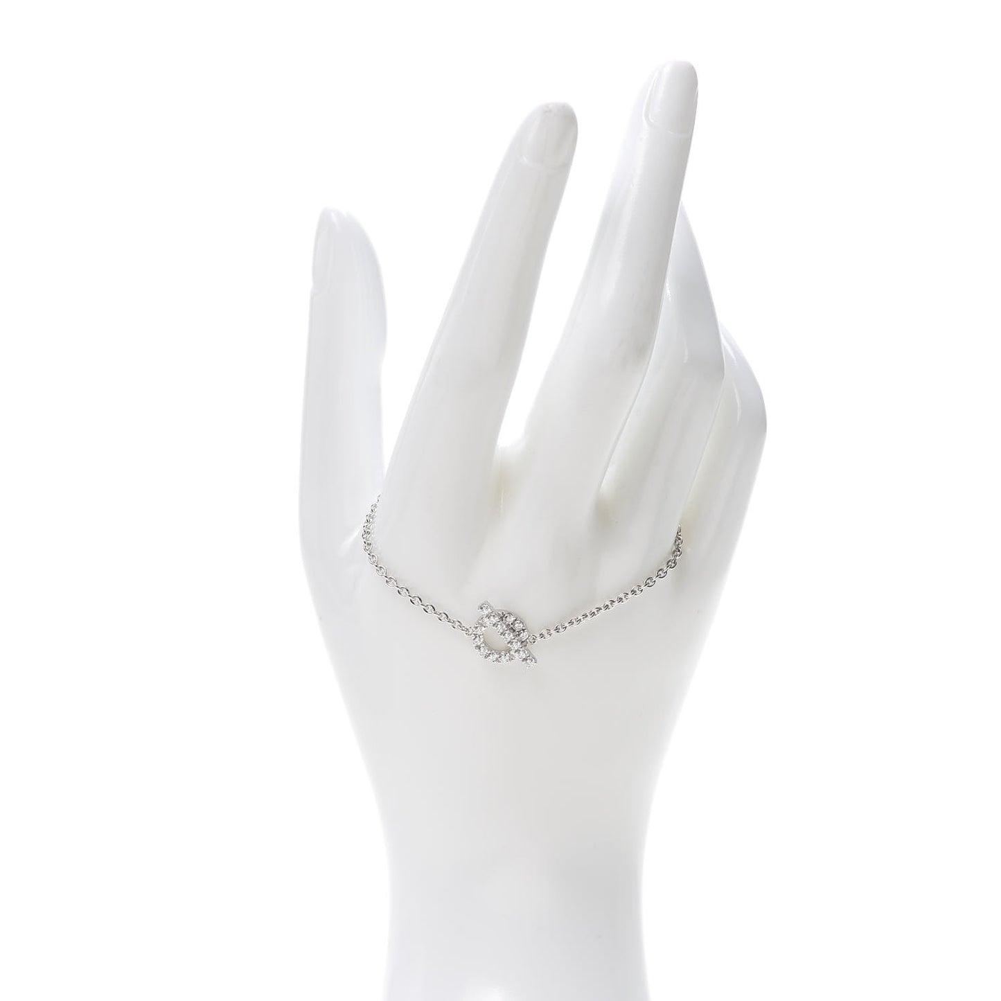18K White Gold Diamond Finesse Bracelet SH