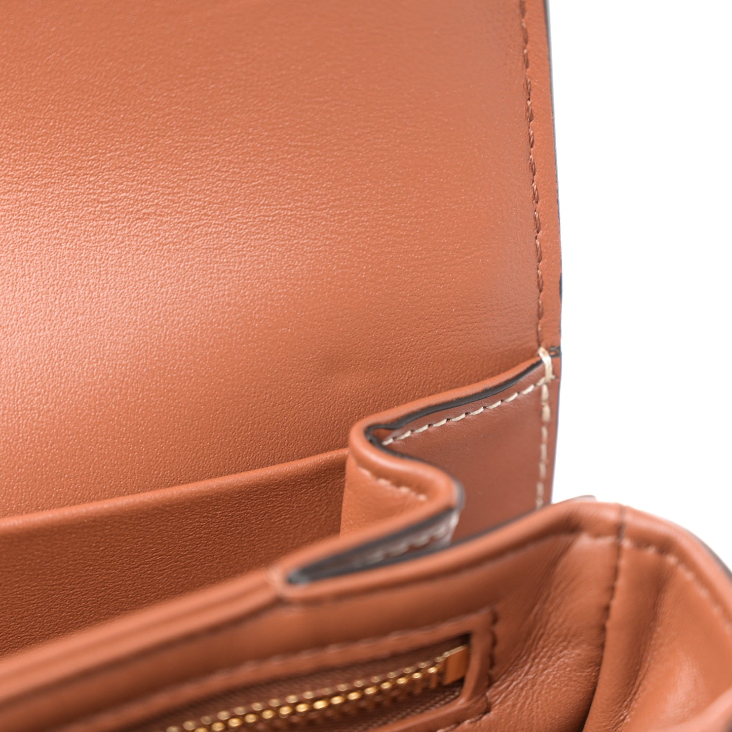 Textile Crochet Natural Calfskin Teen Triomphe Natural Tan