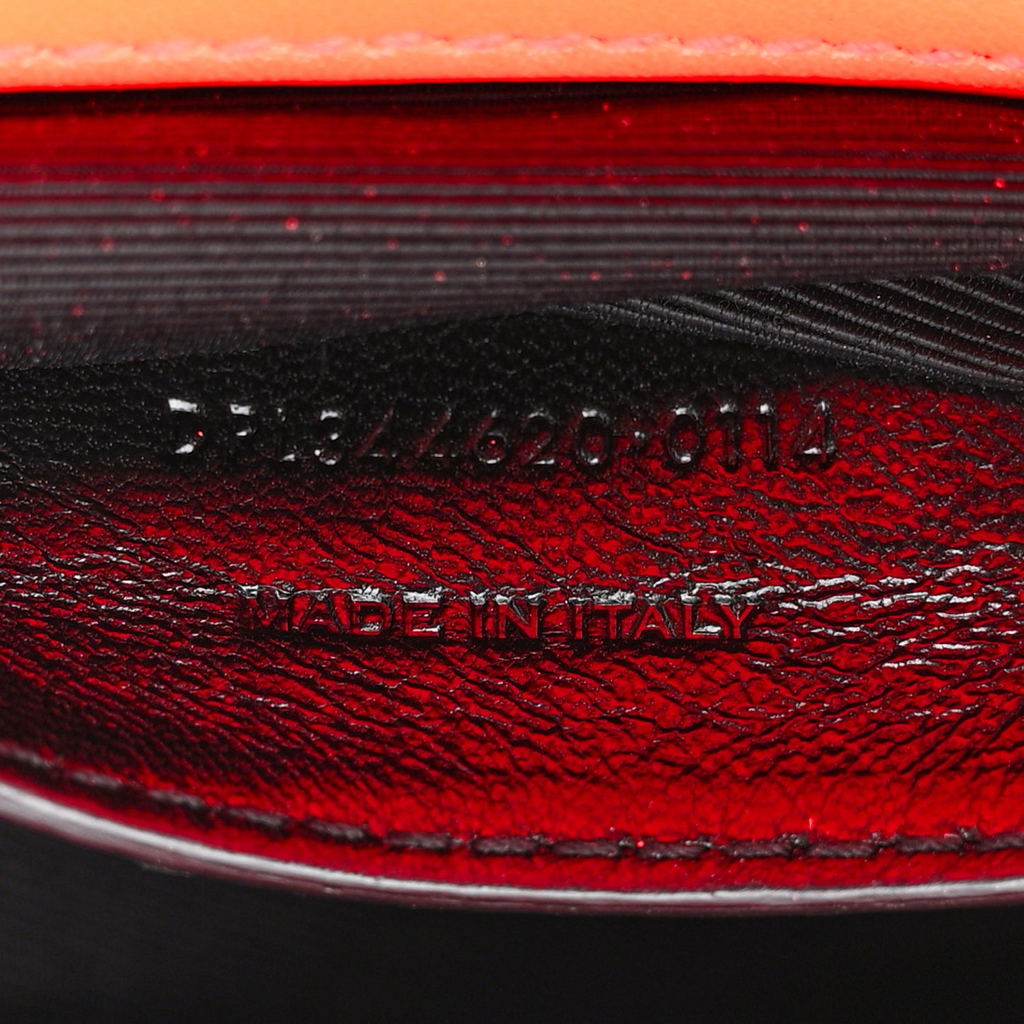 Calfskin Monogram Small Kate Satchel Neon Orange