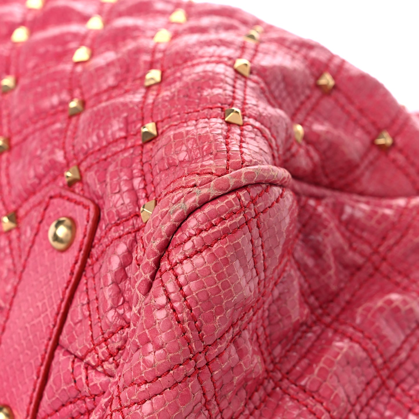 Python Embossed Stardust Stam Pink