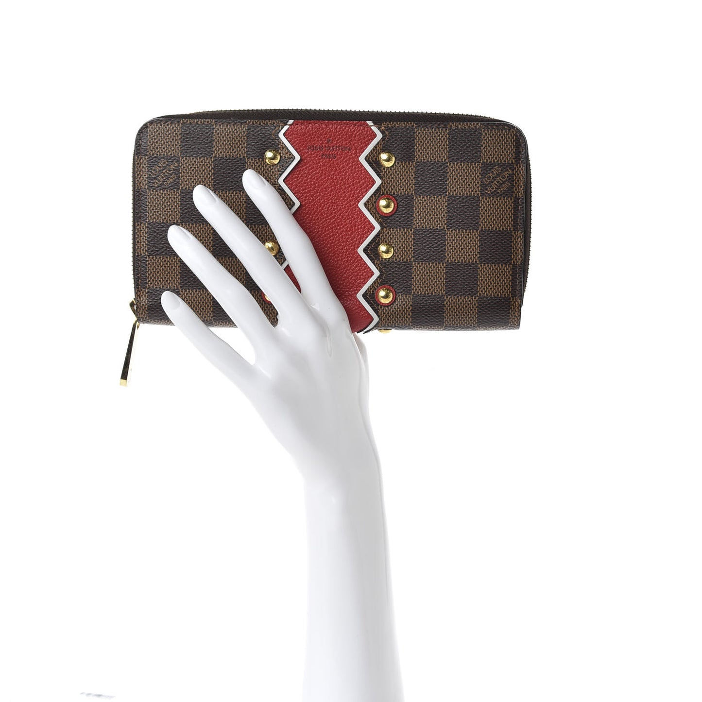 Damier Ebene Karakoram Zippy Wallet