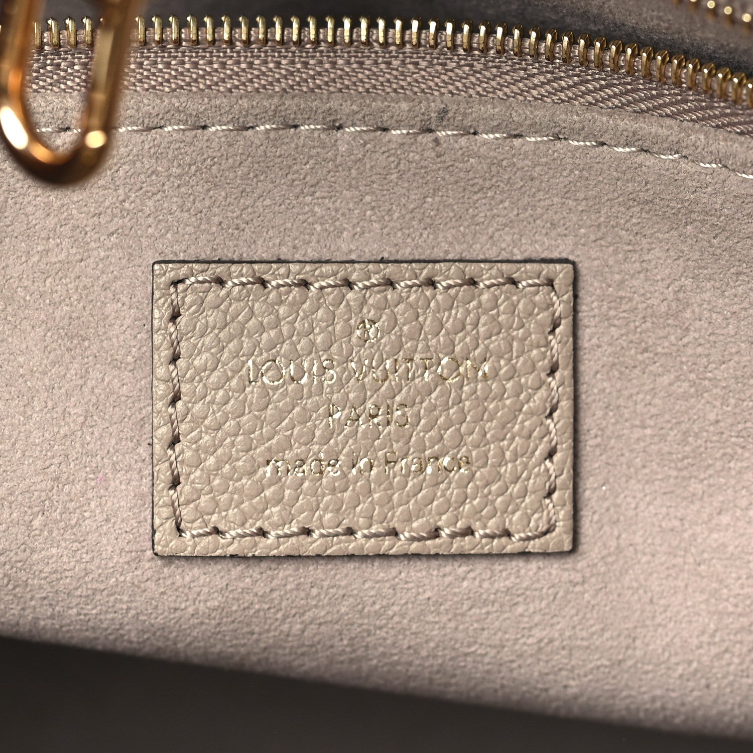 Louis Vuitton Empreinte Monogram Giant Onthego PM Tourterelle Creme 6 of 9