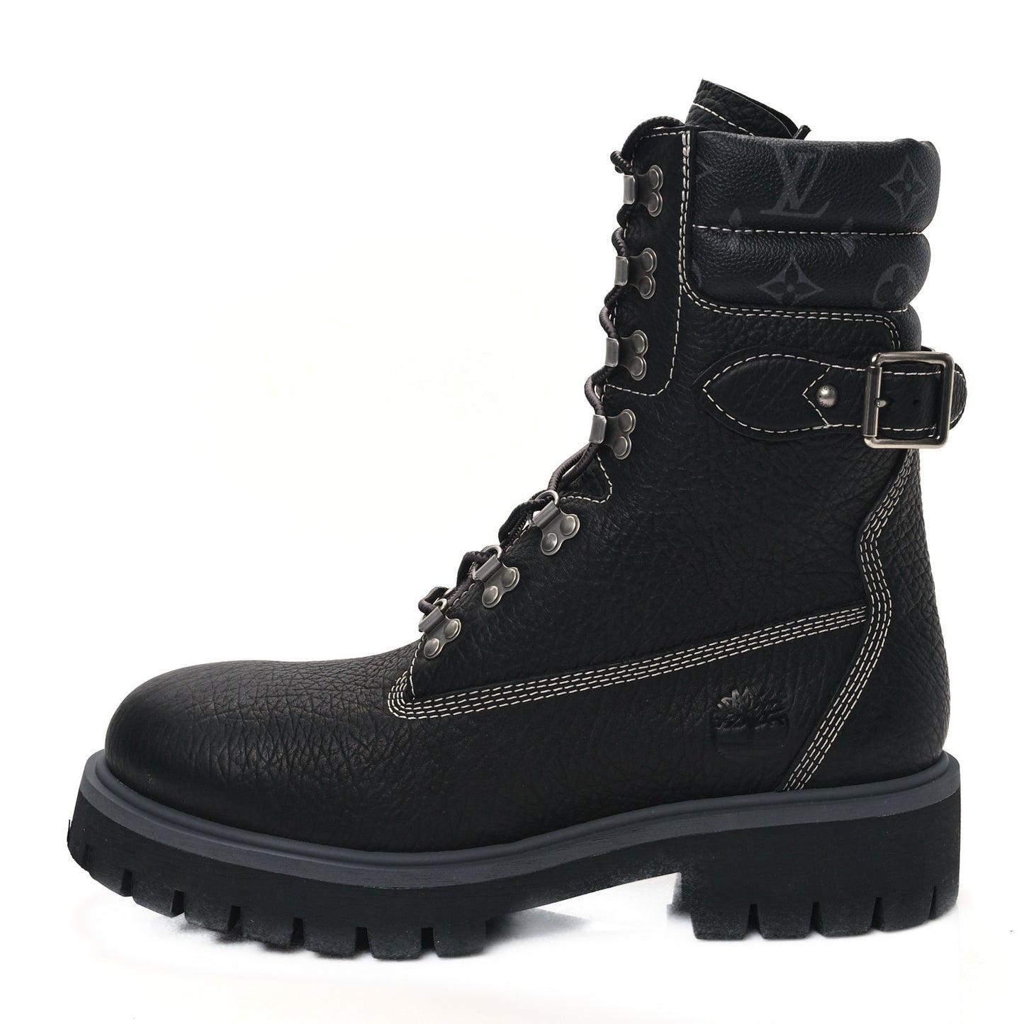 X Timberland Grained Calfskin Monogram Mens Ranger Boots 12