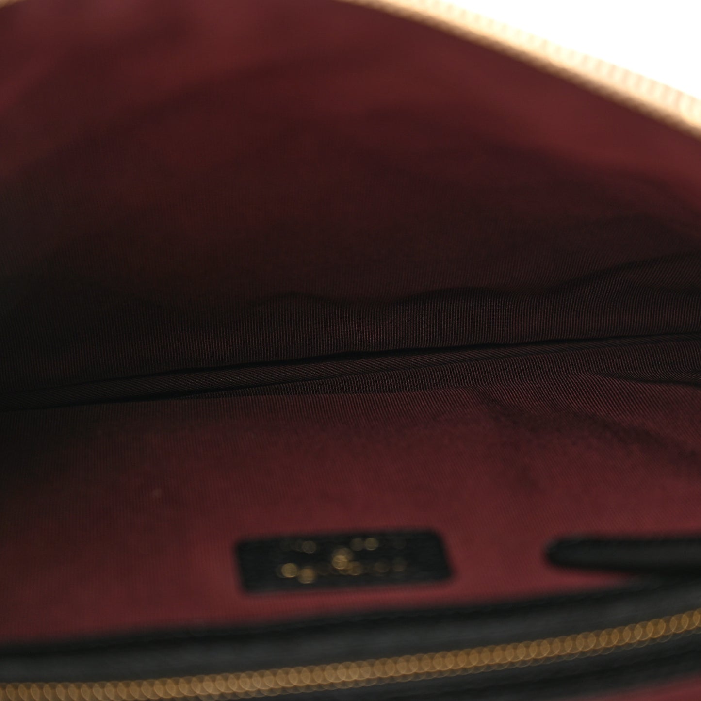 Caviar Quilted Medium Cosmetic Case Black