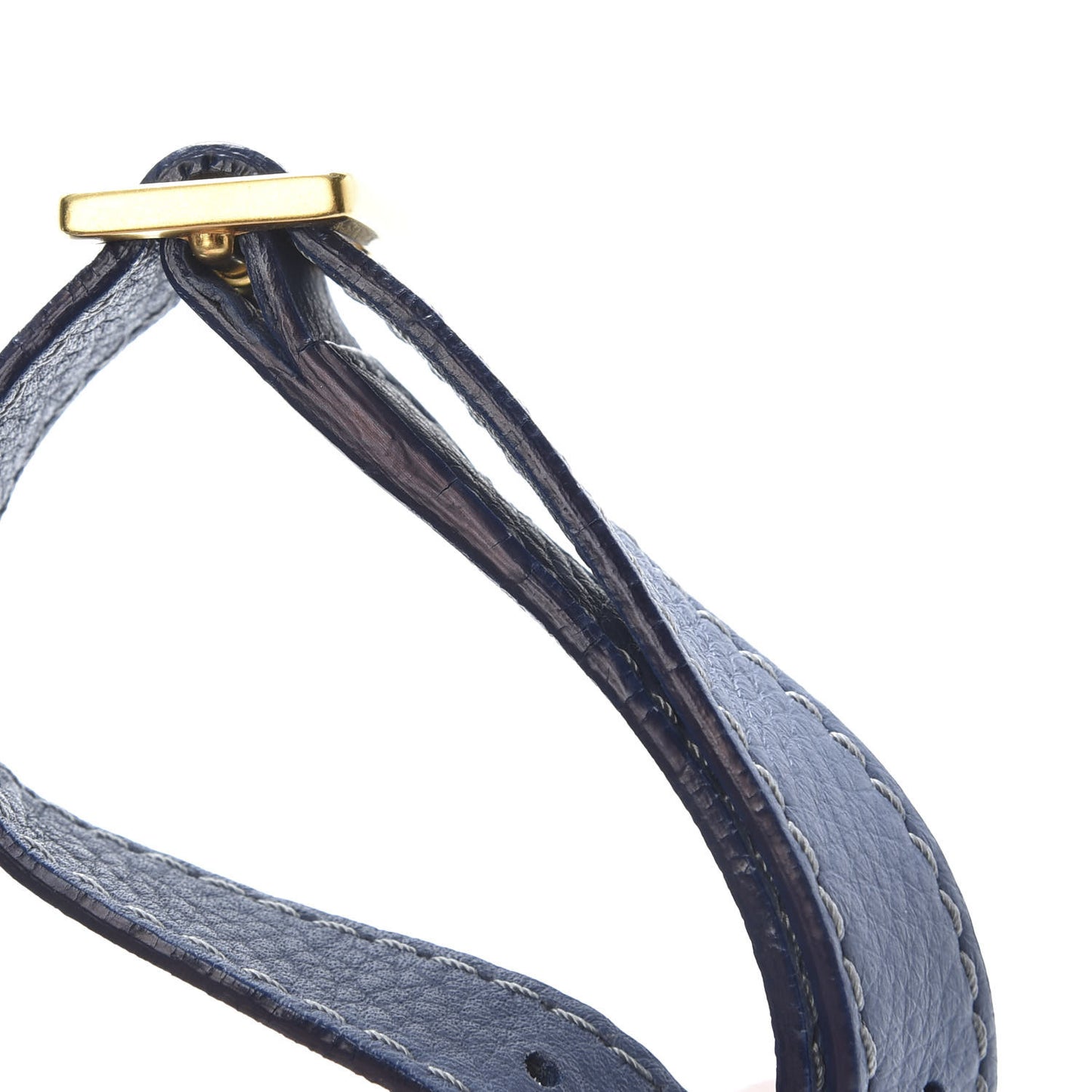 Calfskin Mini Marcie Round Crossbody Bag Street Blue