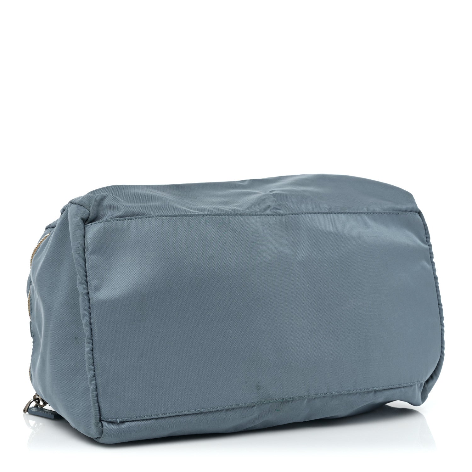 Prada Nylon Saffiano Shoulder Bag Blue 3 of 12