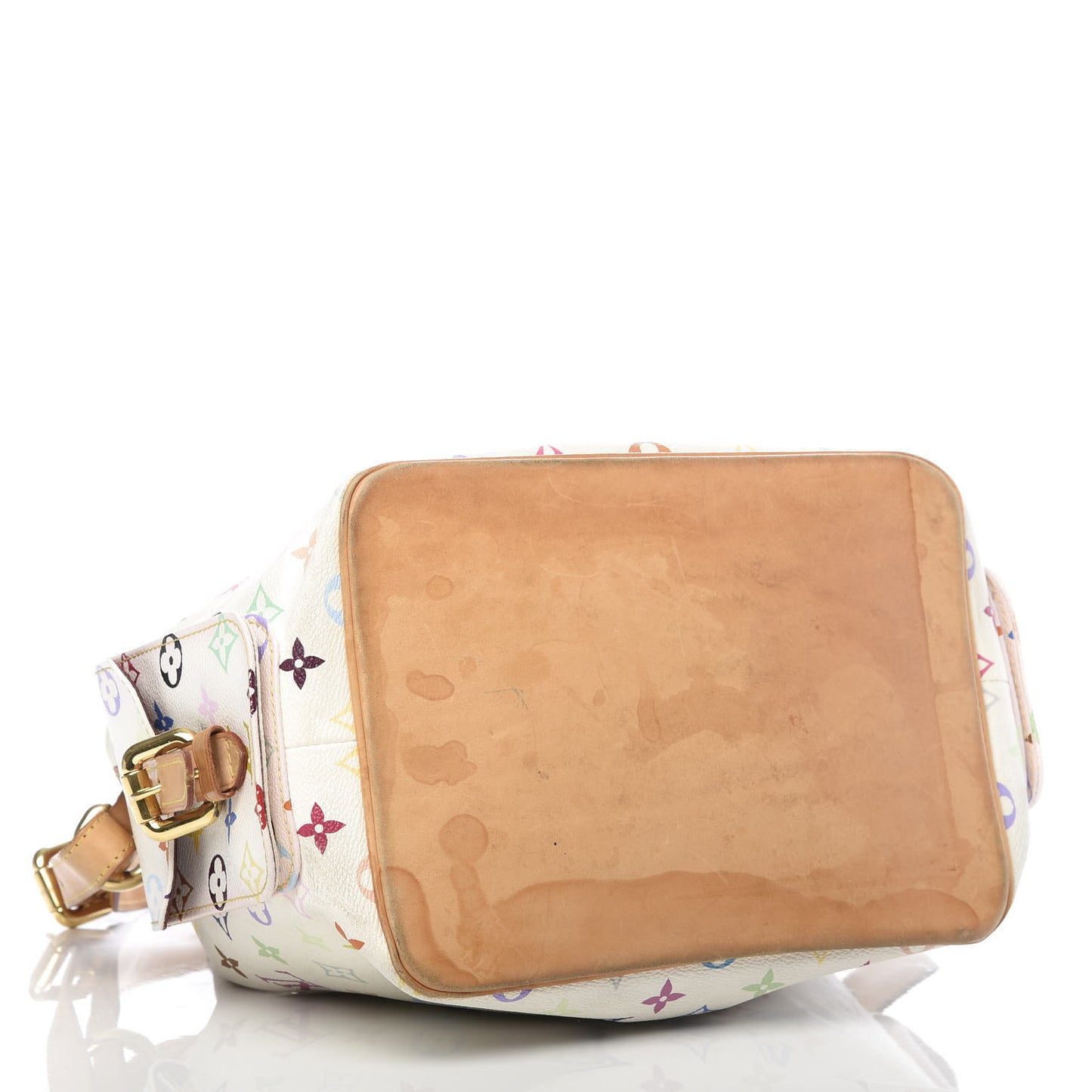 Monogram Multicolor Petit Noe White