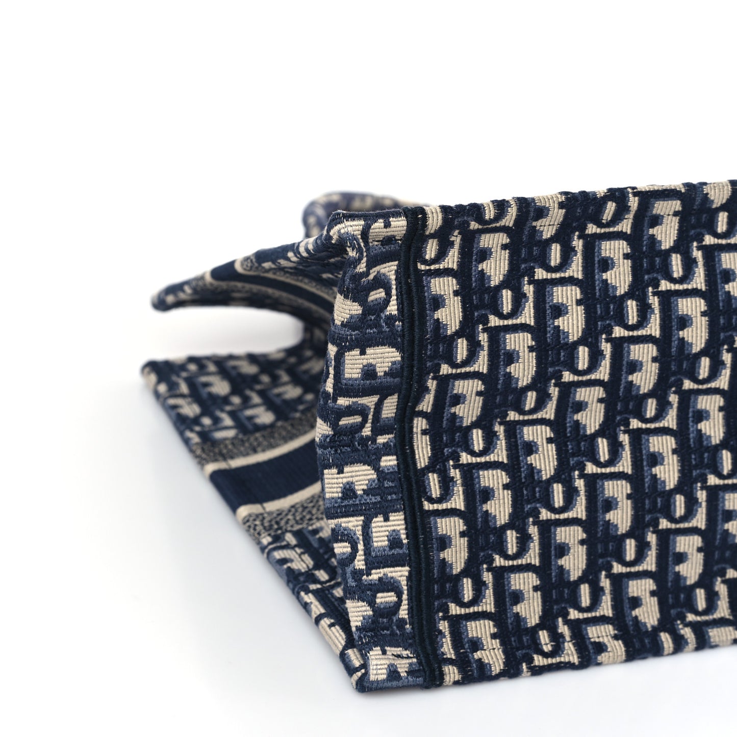 Oblique Medium Book Tote Blue Multicolor