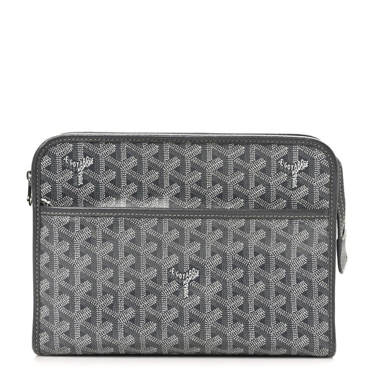 Goyardine Jouvence MM Toiletry Pouch Grey