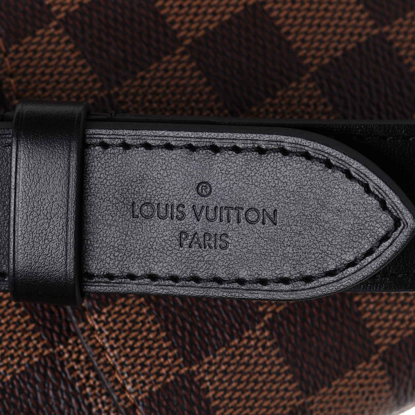 Damier Ebene Odeon MM Black