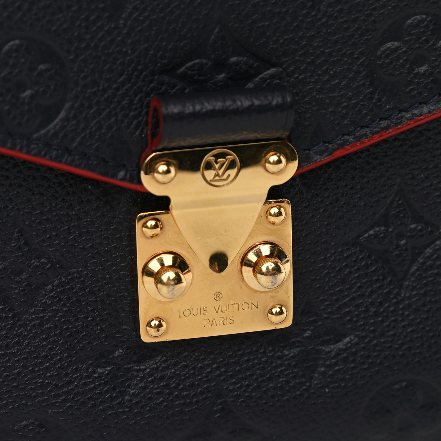 Empreinte Pochette Metis Marine Rouge
