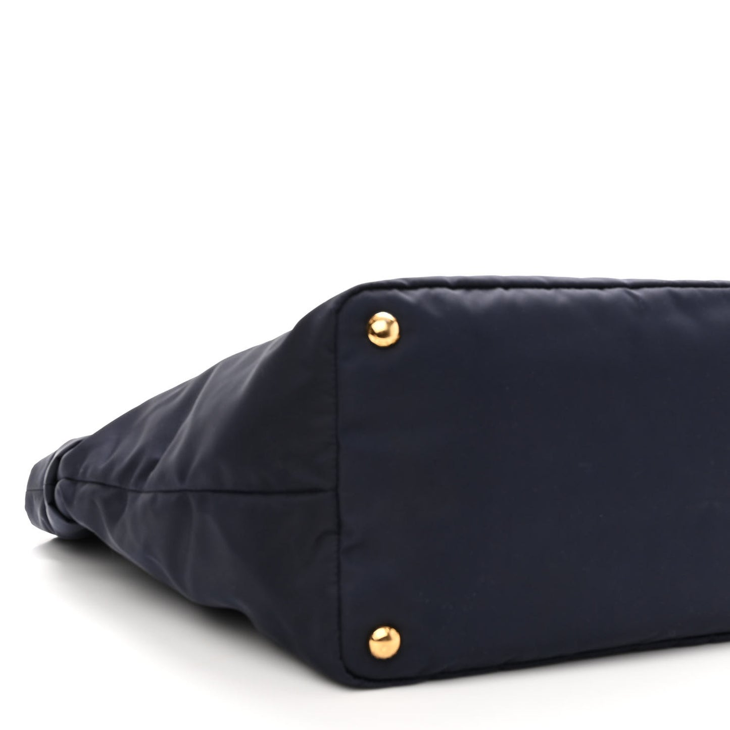 Tessuto Nylon Saffiano Tote Blue