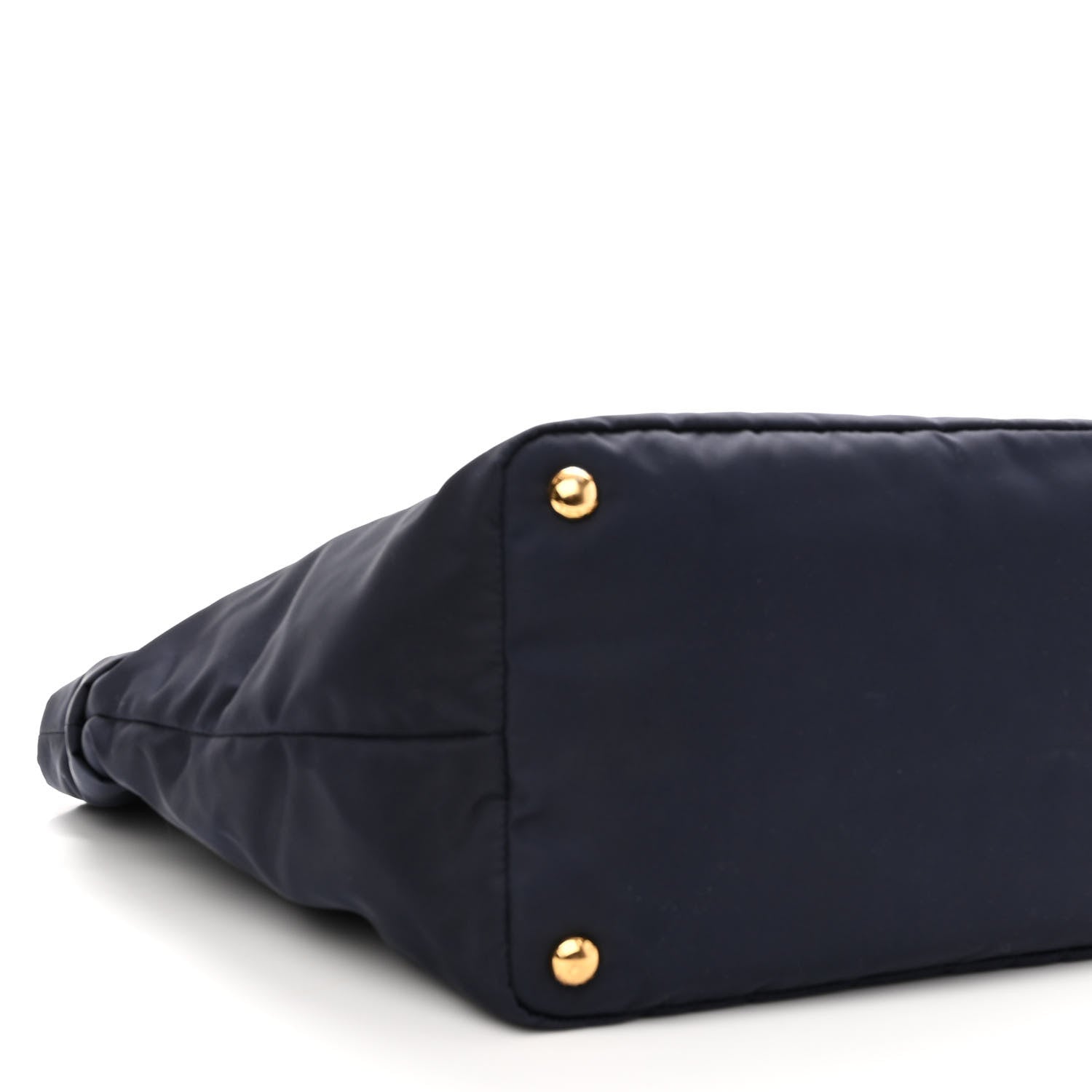 Prada Tessuto Nylon Saffiano Tote Blue 7 of 8