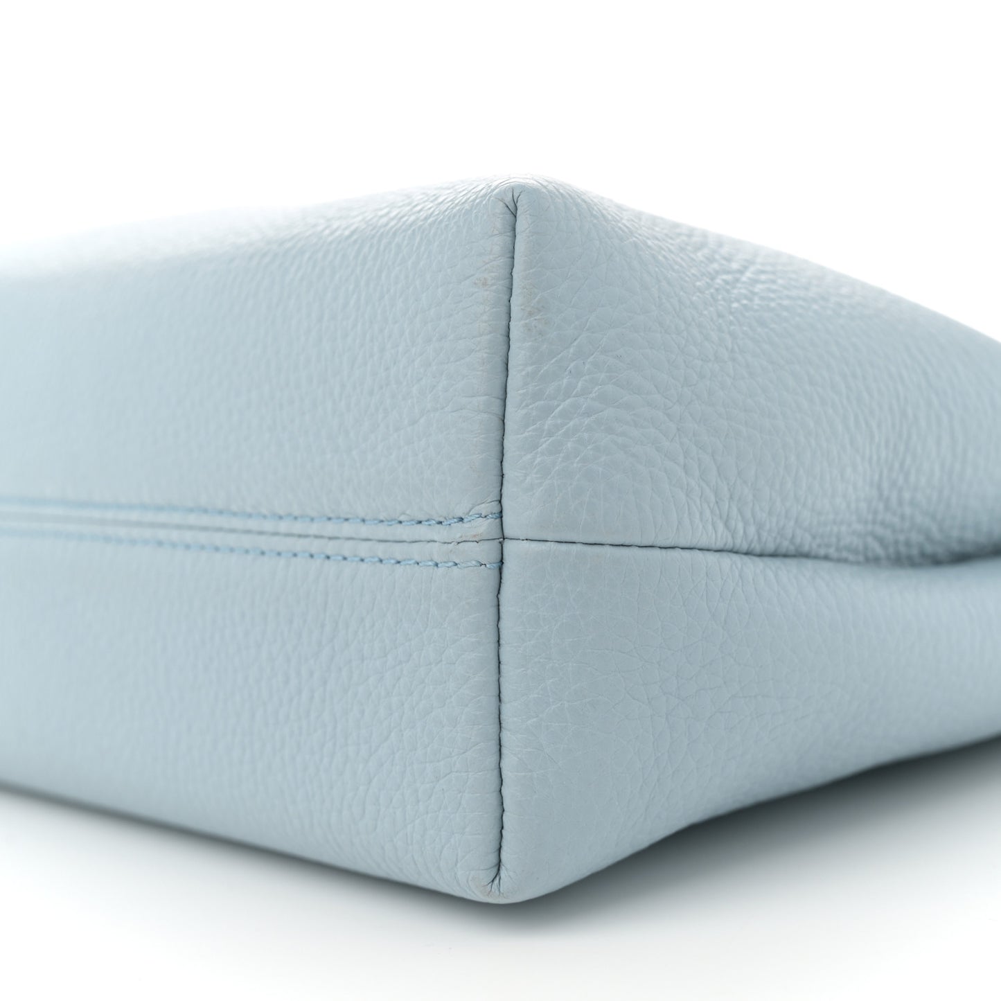 Calfskin Vitello Virtus Hobo Light Blue