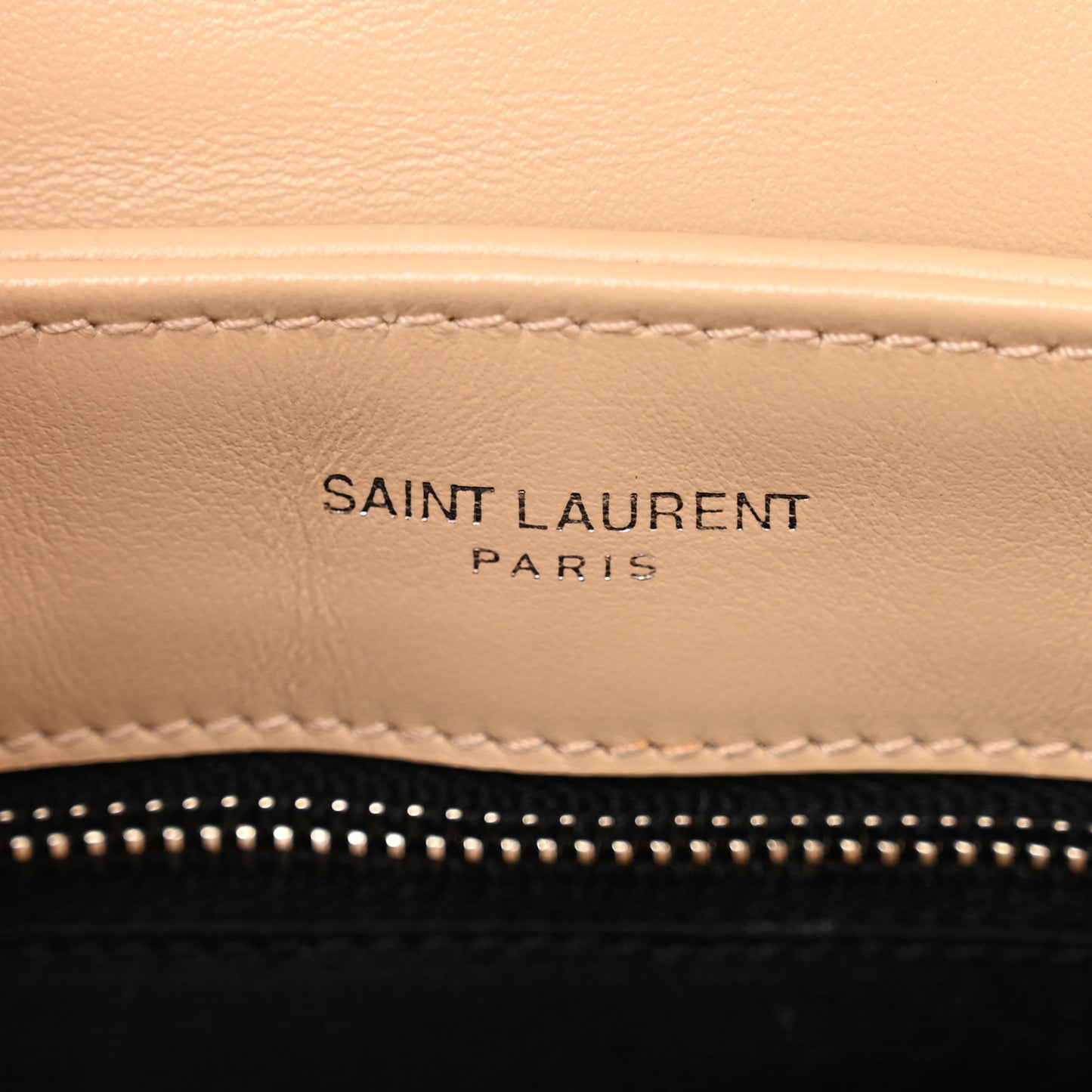 Calfskin Y Quilted Monogram Toy Loulou Crossbody Bag Nude Powder