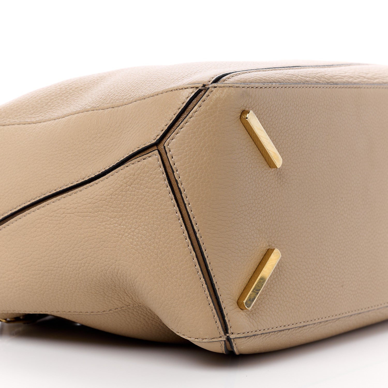 Loewe Calfskin Medium Puzzle Bag Sand Mink 9 of 12