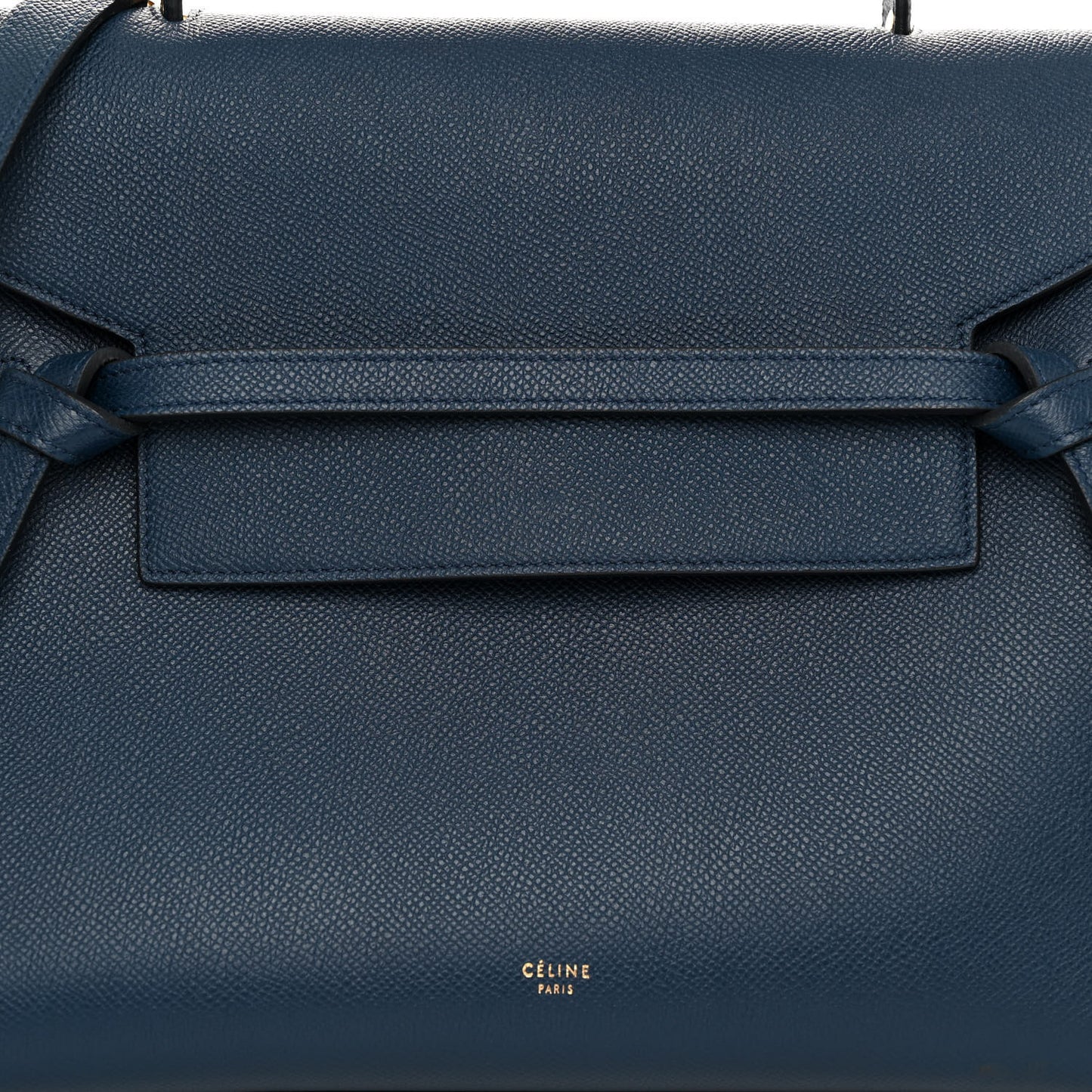 Grained Calfskin Mini Belt Bag Deepsea
