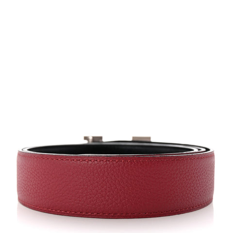 Box Togo 32mm H Belt 85 Black Rouge Grenat