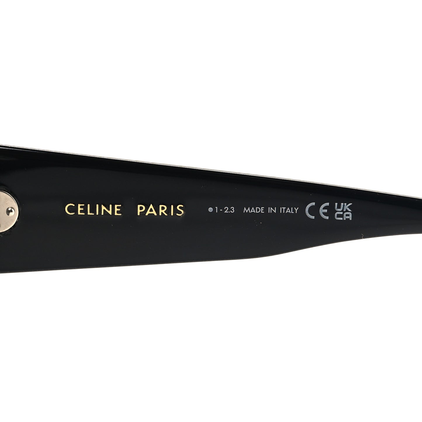Acetate Bold 3 Dots Sunglasses CL40277F Black