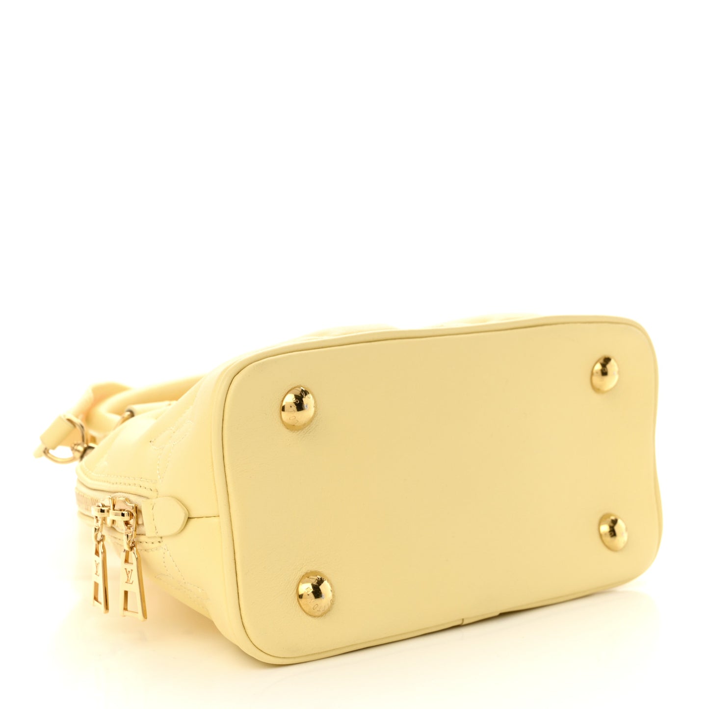 Calfskin Bubblegram Alma BB Banana