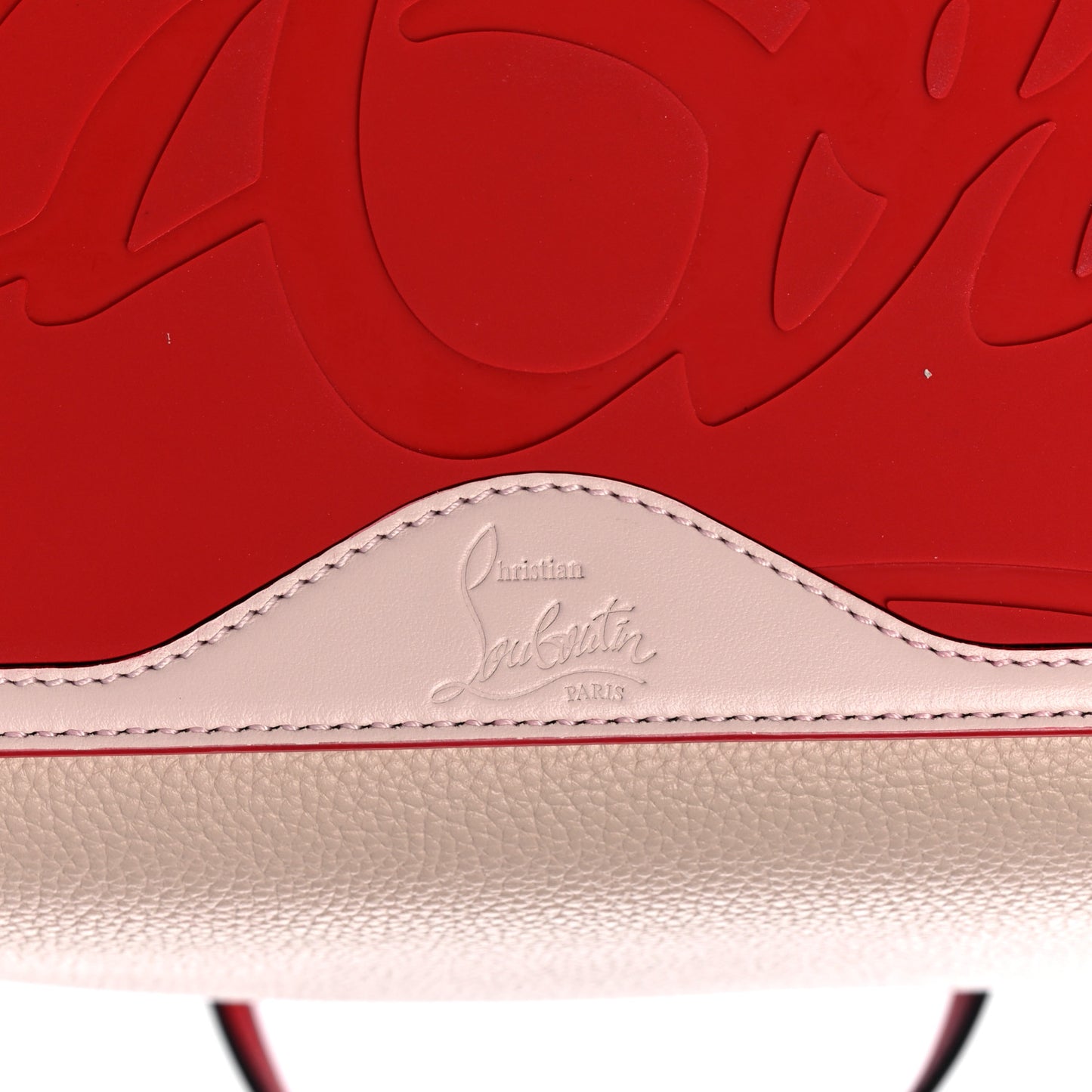 Calfskin Spikes East West Cabata Tote Ballerina