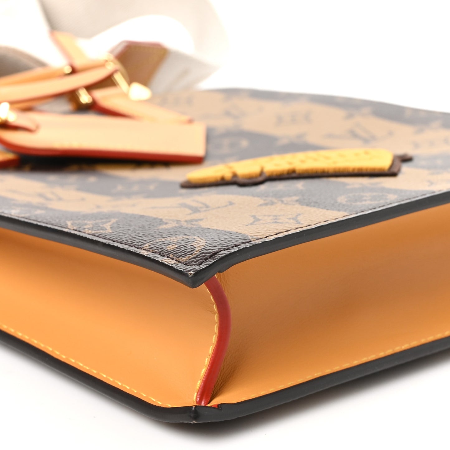 X NIGO Reverse Monogram Stripes Sac Plat Cross