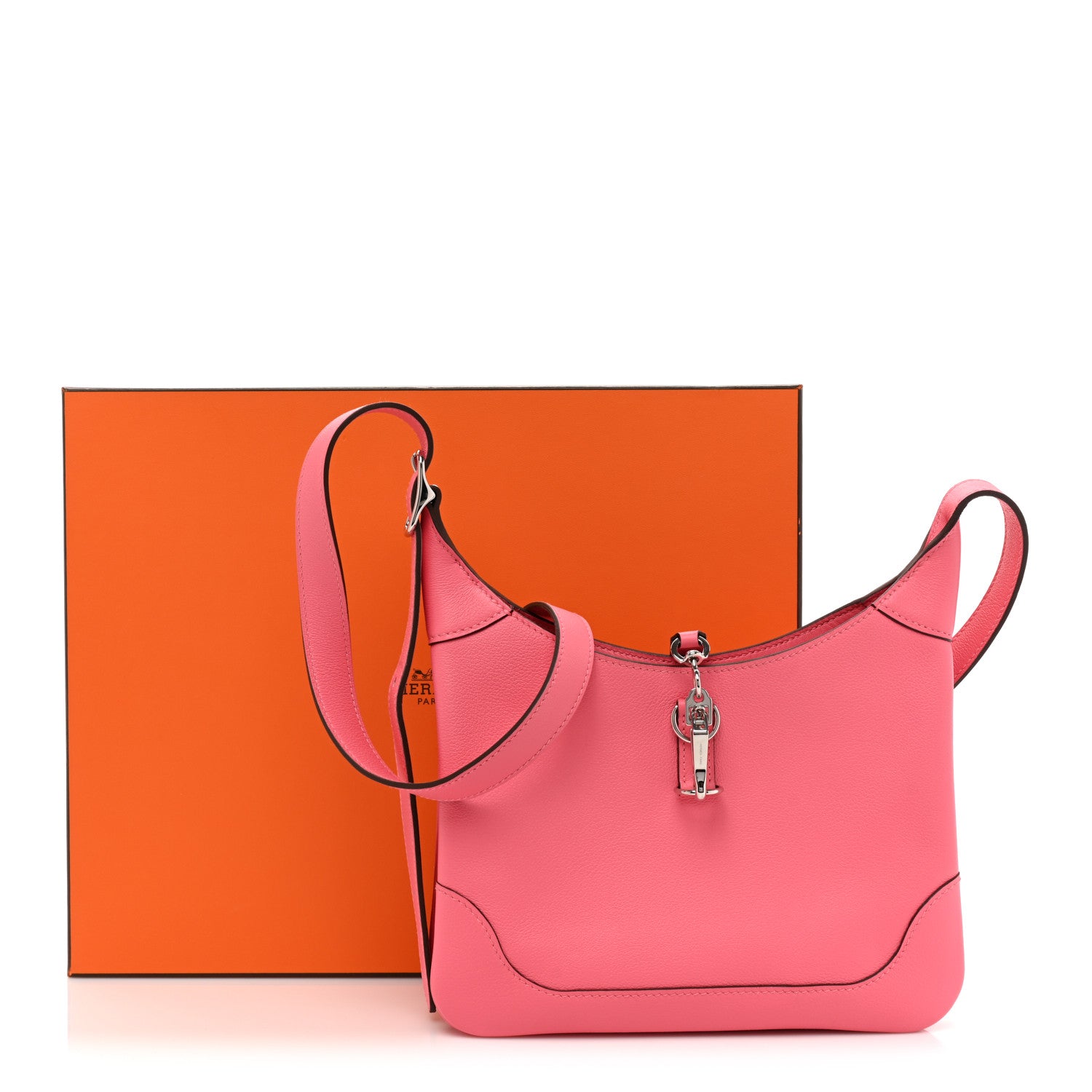 Hermes Evercolor Trim Duo 24 Rose Azalee 13 of 13