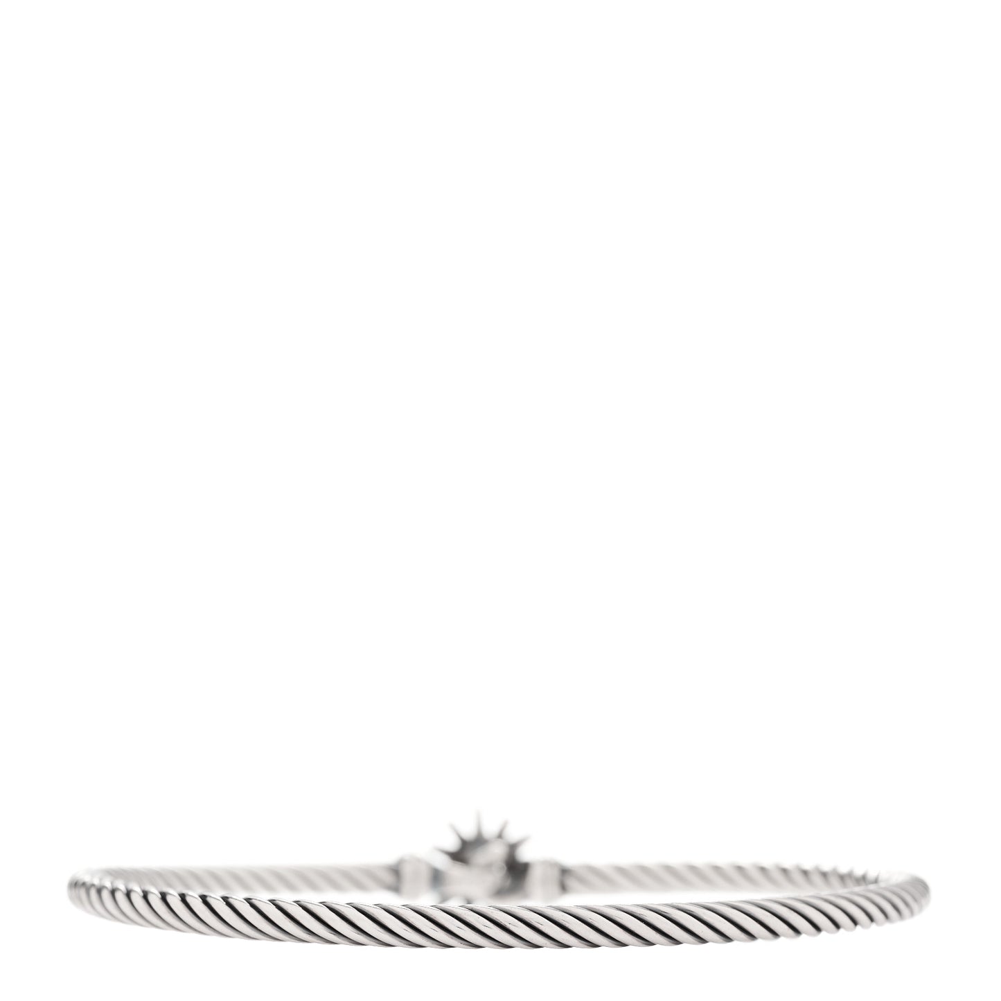 Sterling Silver Diamond Starburst Bracelet