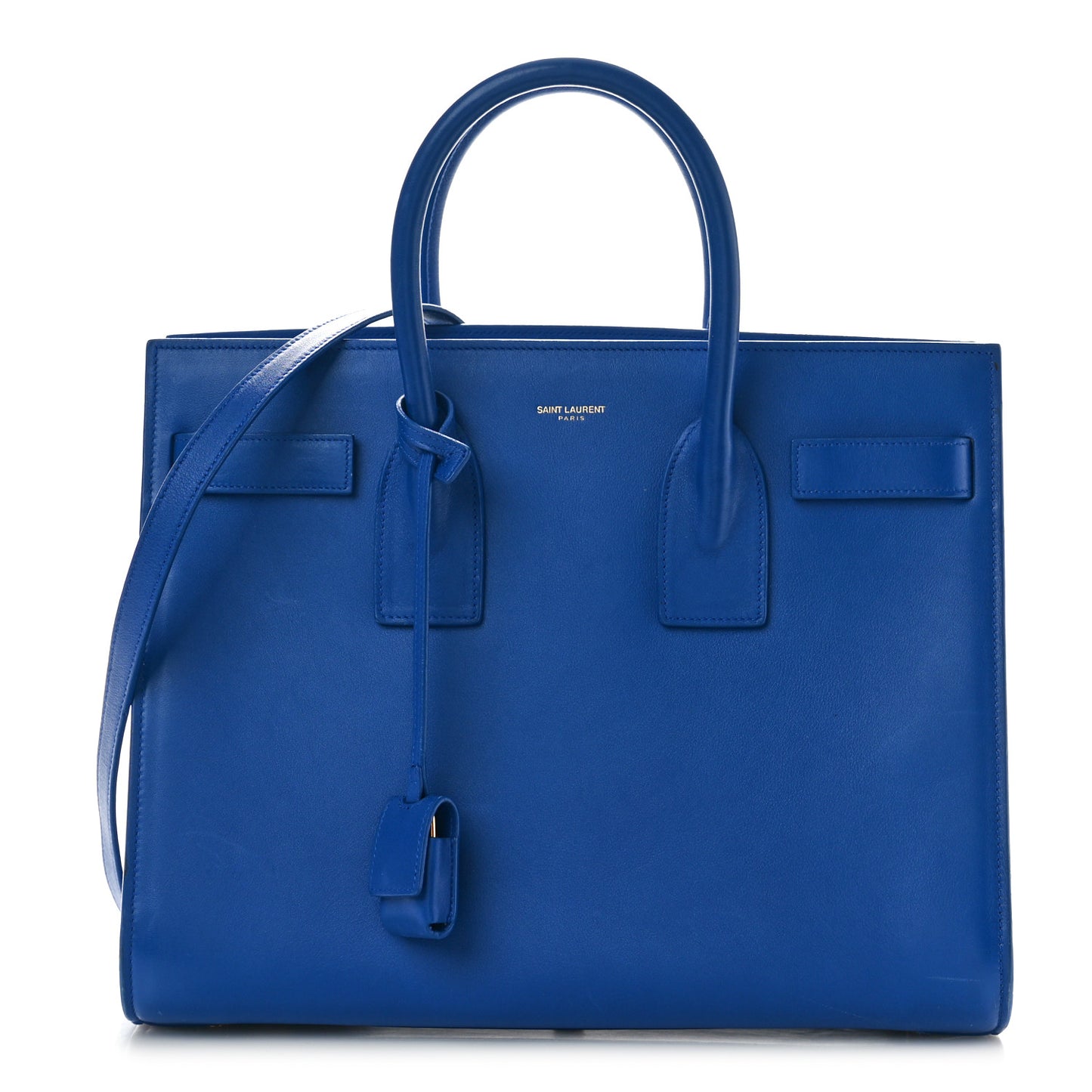 Calfskin Small Sac De Jour Blue Majorelle