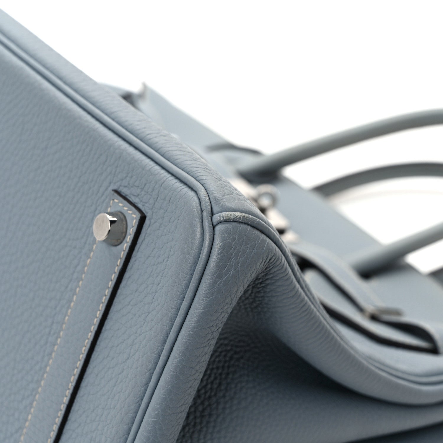 Hermes Togo BIRKIN 35 Bleu Lin 12 of 14